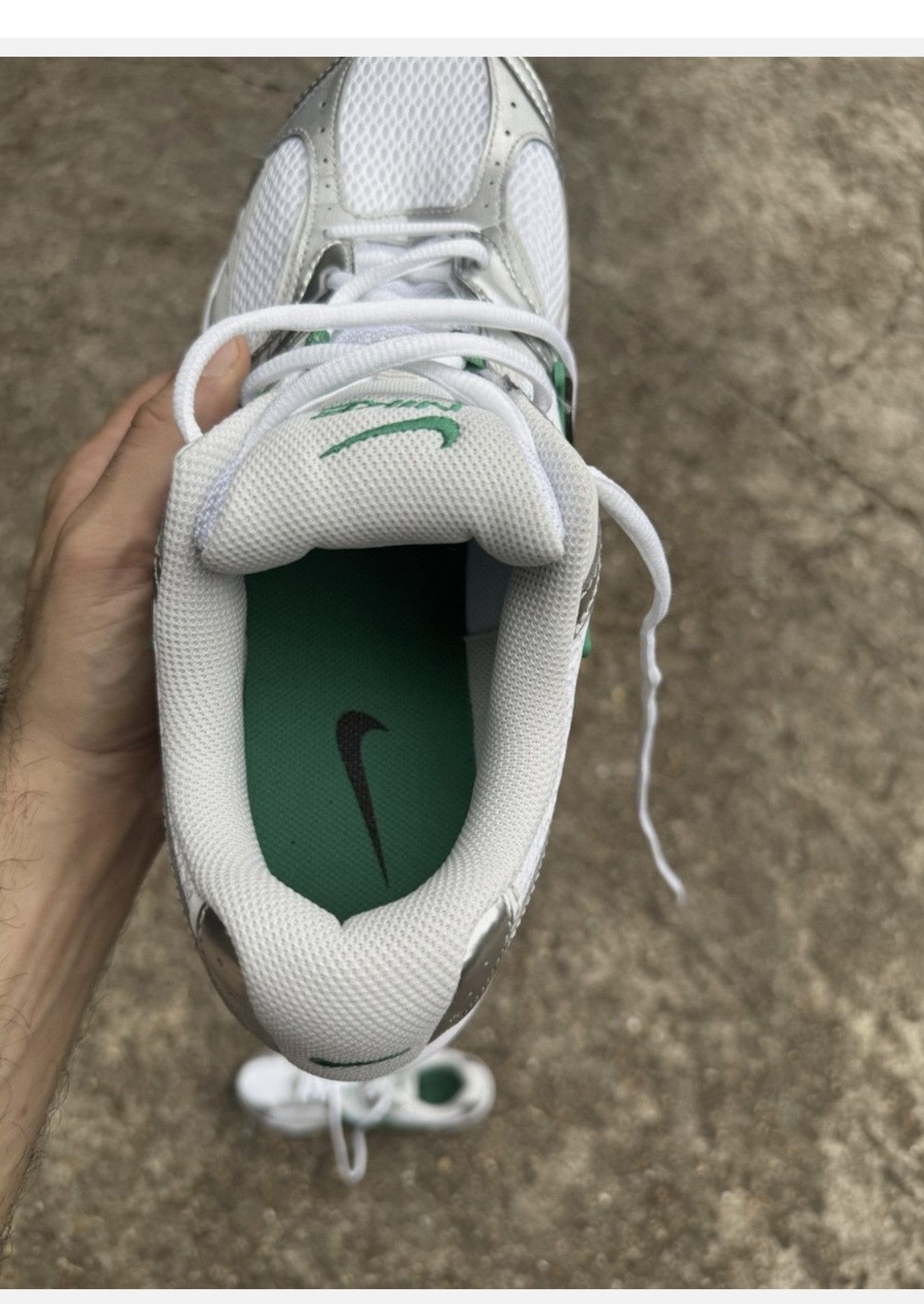 Nike Nike V5 RNR White Malachite HJ5228-100 Size US 12.5 / EU 45-46 - 3 Thumbnail