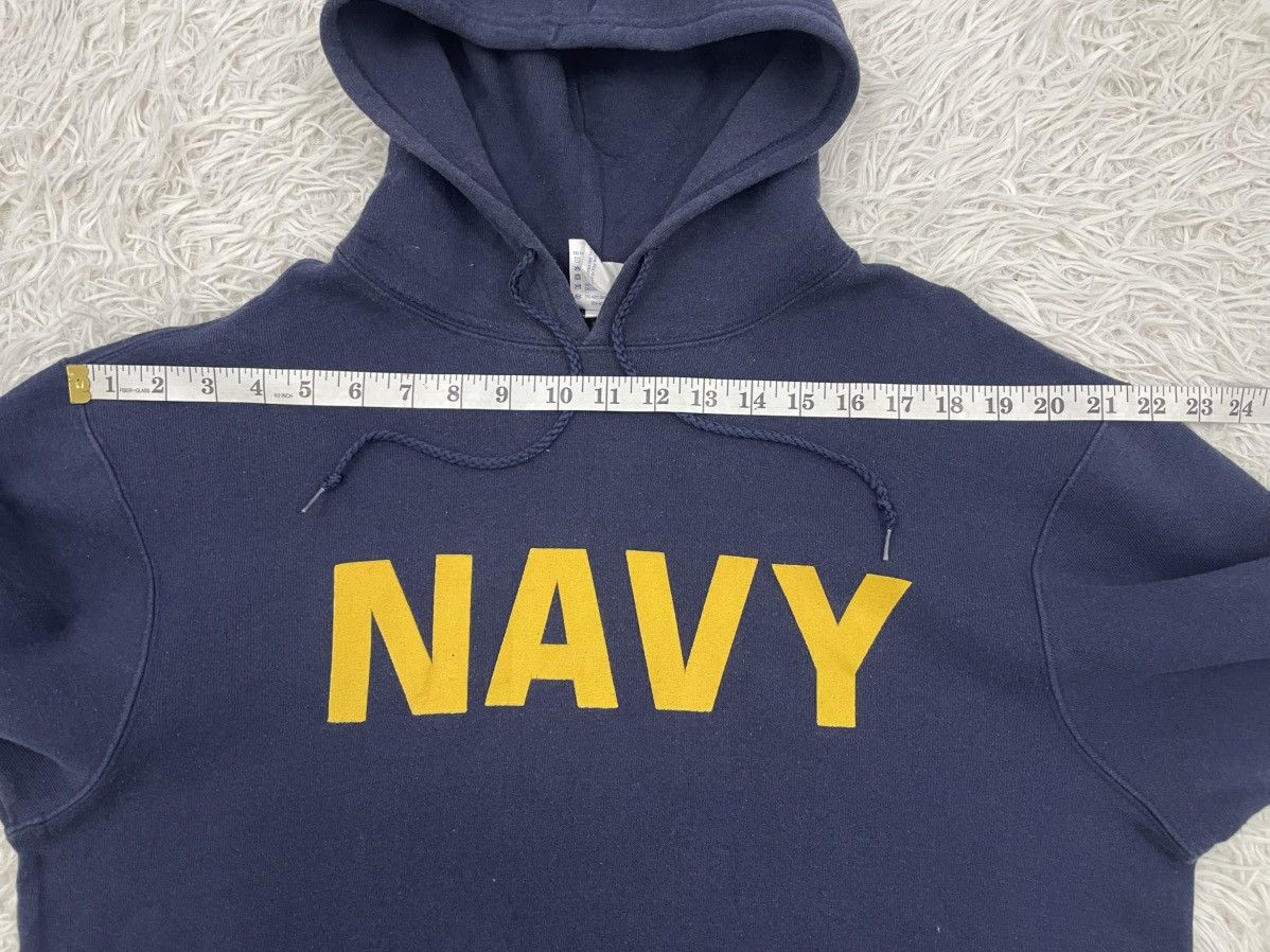 Soffe Vintage Navy Printed Hoodie By Soffe Size US M / EU 48-50 / 2 - 6 Thumbnail