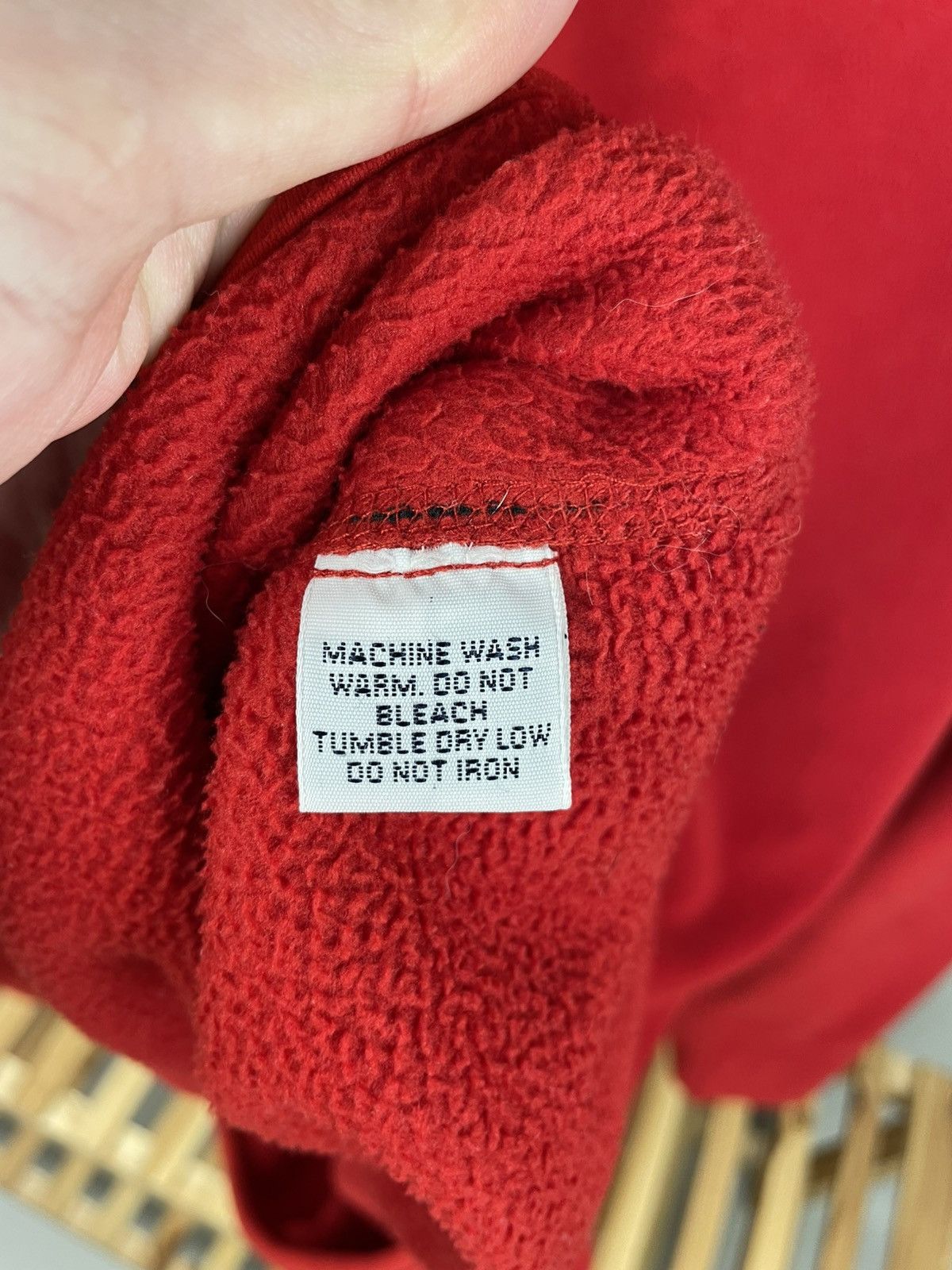 Polo Ralph Lauren × Ralph Lauren × Vintage Polo sport Ralph Lauren red fleece 1/4 zip Size US XL / EU 56 / 4 - 11 Thumbnail