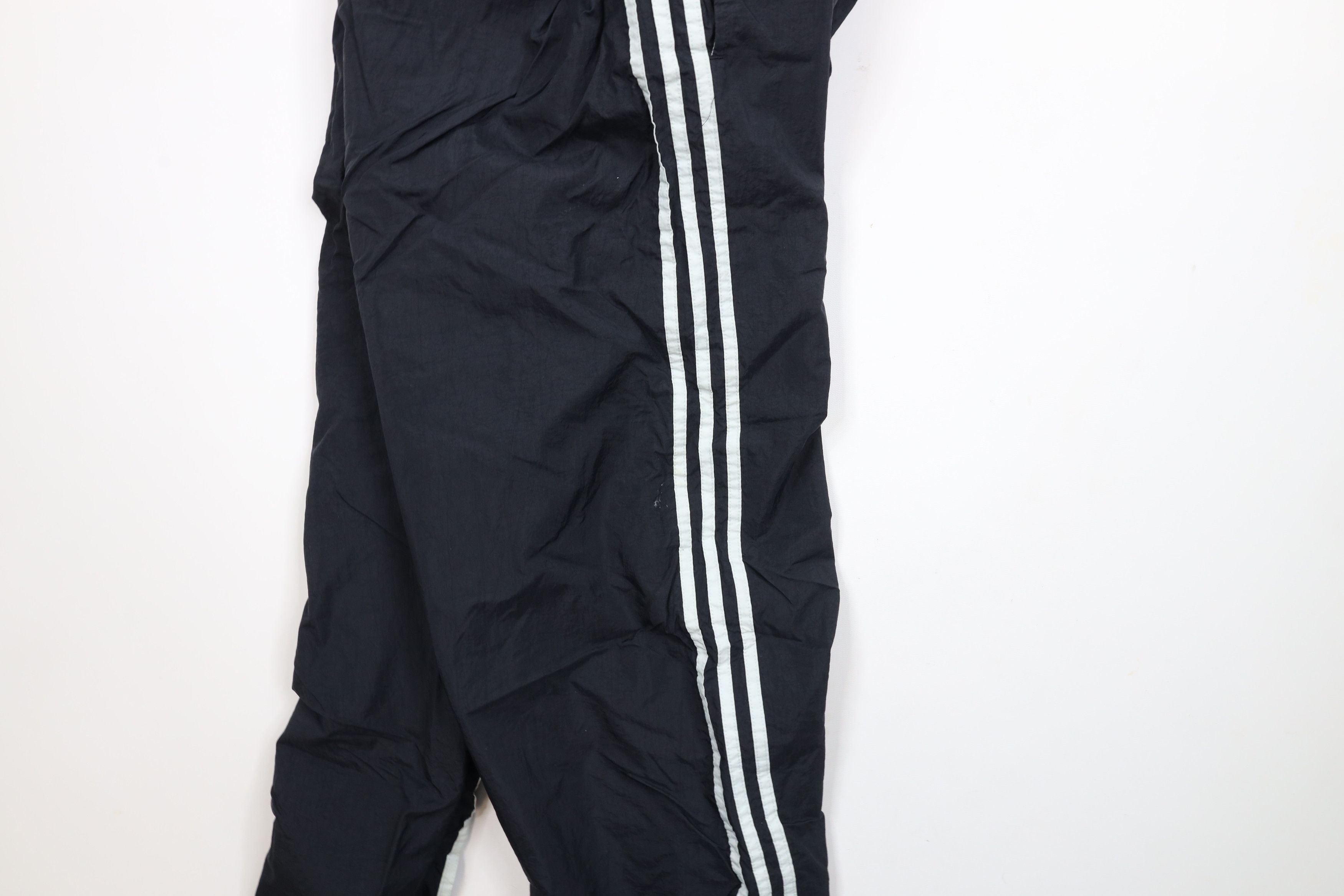Adidas × Vintage Vintage 90s Adidas Striped Lined Windbreaker Joggers Pants Size 28" / US 6 / IT 42 - 11 Thumbnail