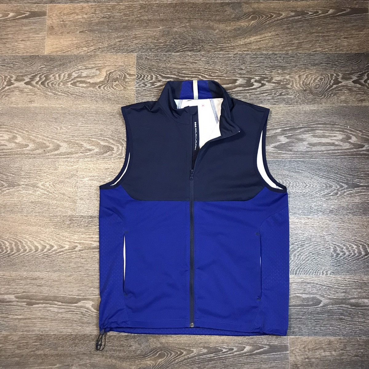 Ralph Lauren Ralph Lauren Rlx Rlx RLX Polo Ralph Lauren Blue Vest Jacket Mens M S Grailed