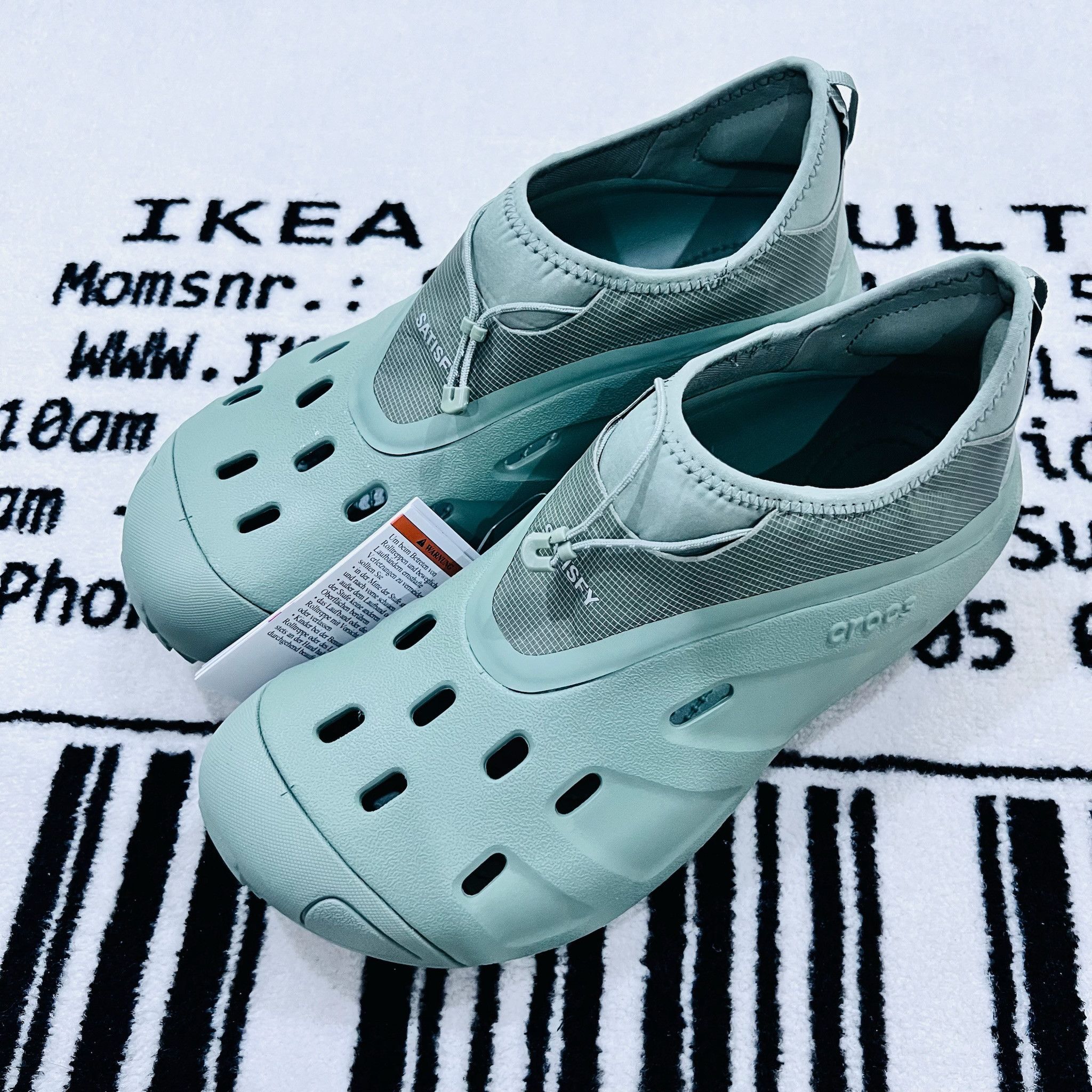Crocs × Satisfy Crocs X Satisfy Quick Trail Clog Moccasin Shoes Slip Ons Size US 9 / EU 42 - 1 Thumbnail
