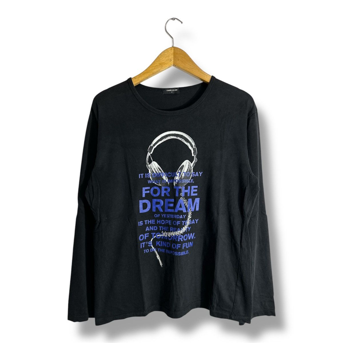 COMME CA ISM FOR THE DREAM LONG SLEEVE TEE