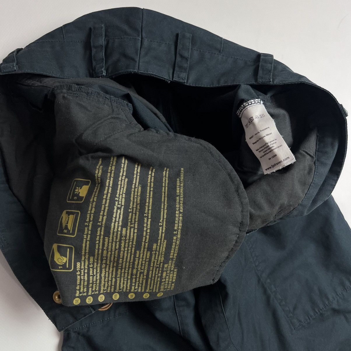 Fjallraven Fjallraven g-1000 cargo pants trekking Size 26" / US 2 / IT 38 - 4 Thumbnail