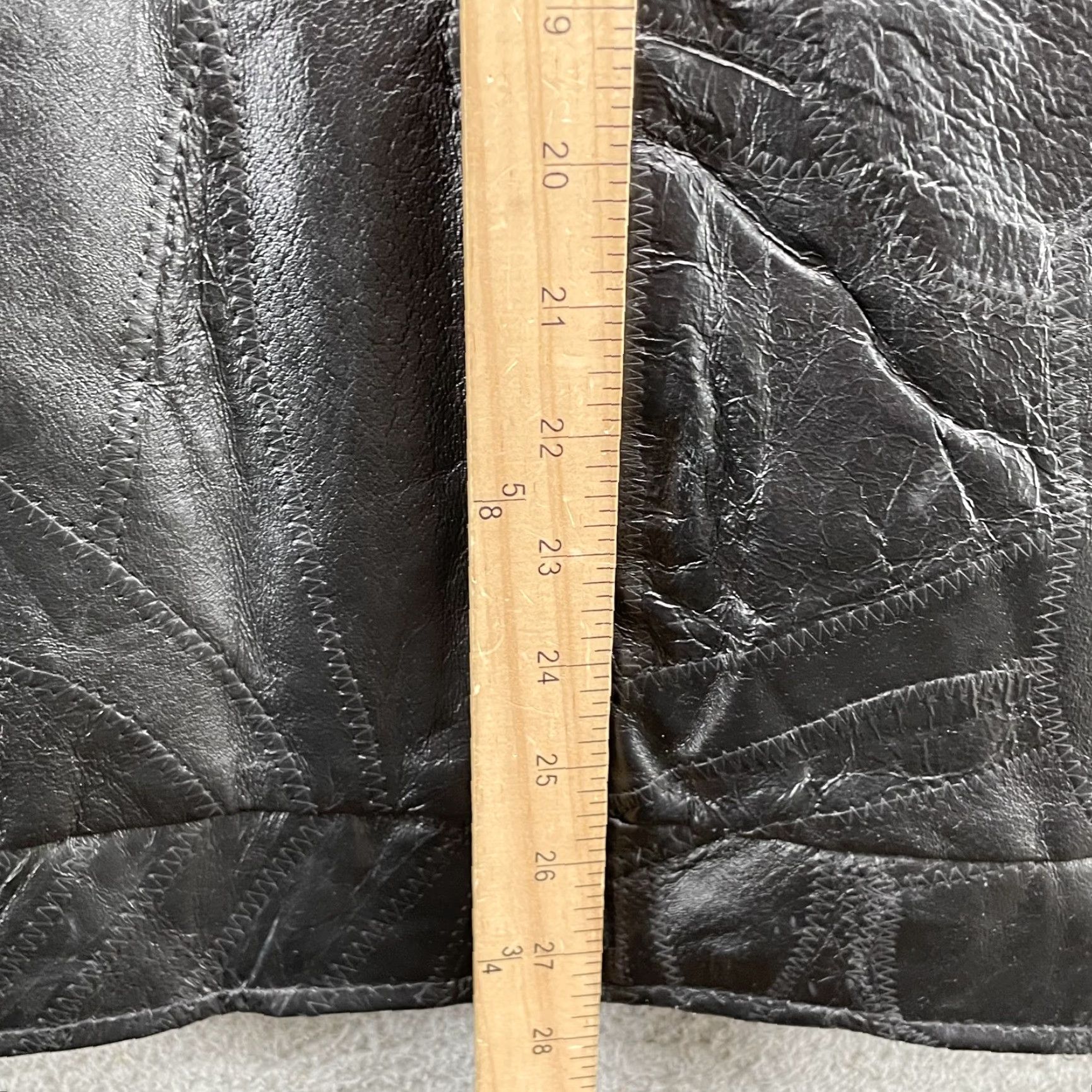 Vintage VINTAGE leather & Soul Jacket Men Large Motorcycle 90s Grunge Biker Classic Jacket Size US L / EU 52-54 / 3 - 6 Thumbnail