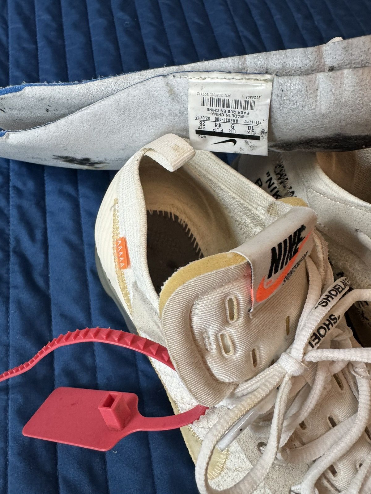 Nike × Off-White Vapor max Off White Size US 10 / EU 43 - 10 Thumbnail