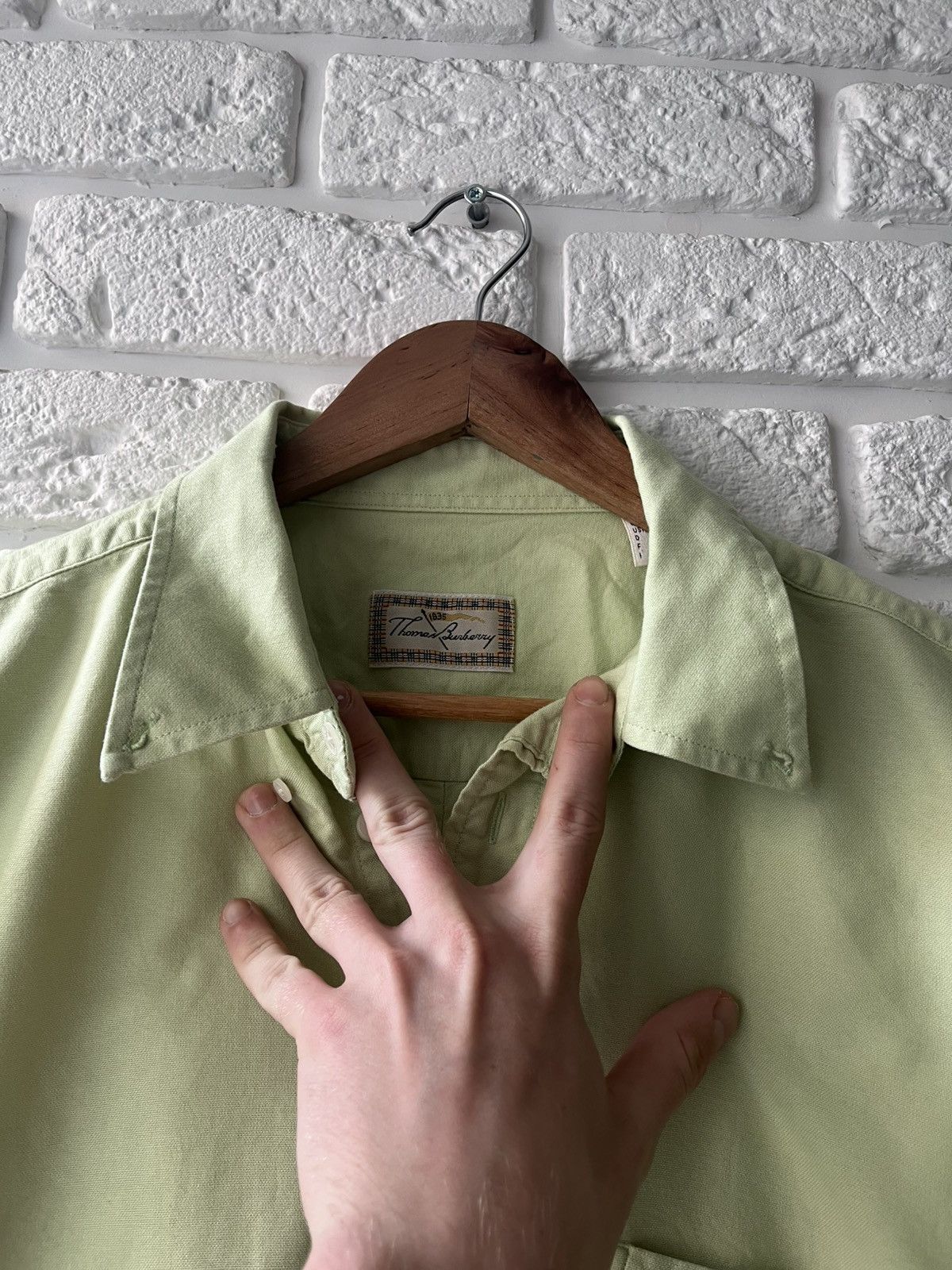 Burberry Vintage shirt Burberry | Thomas Burberry Size US XL / EU 56 / 4 - 3 Thumbnail