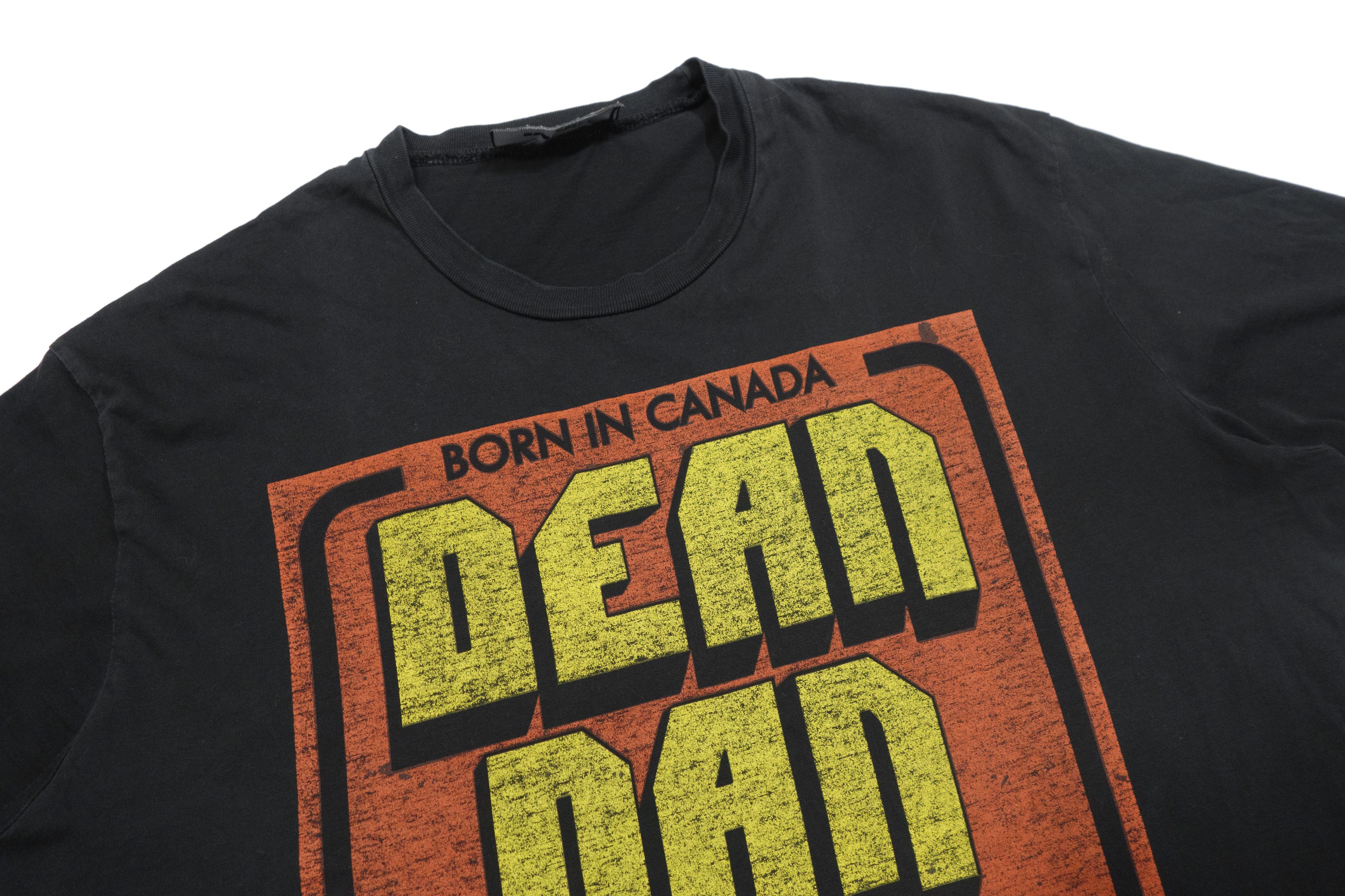 Dsquared2 Dean & Dan 'Born In Canada' Graphic Long Cool Fit T-Shirt Size US L / EU 52-54 / 3 - 3 Thumbnail