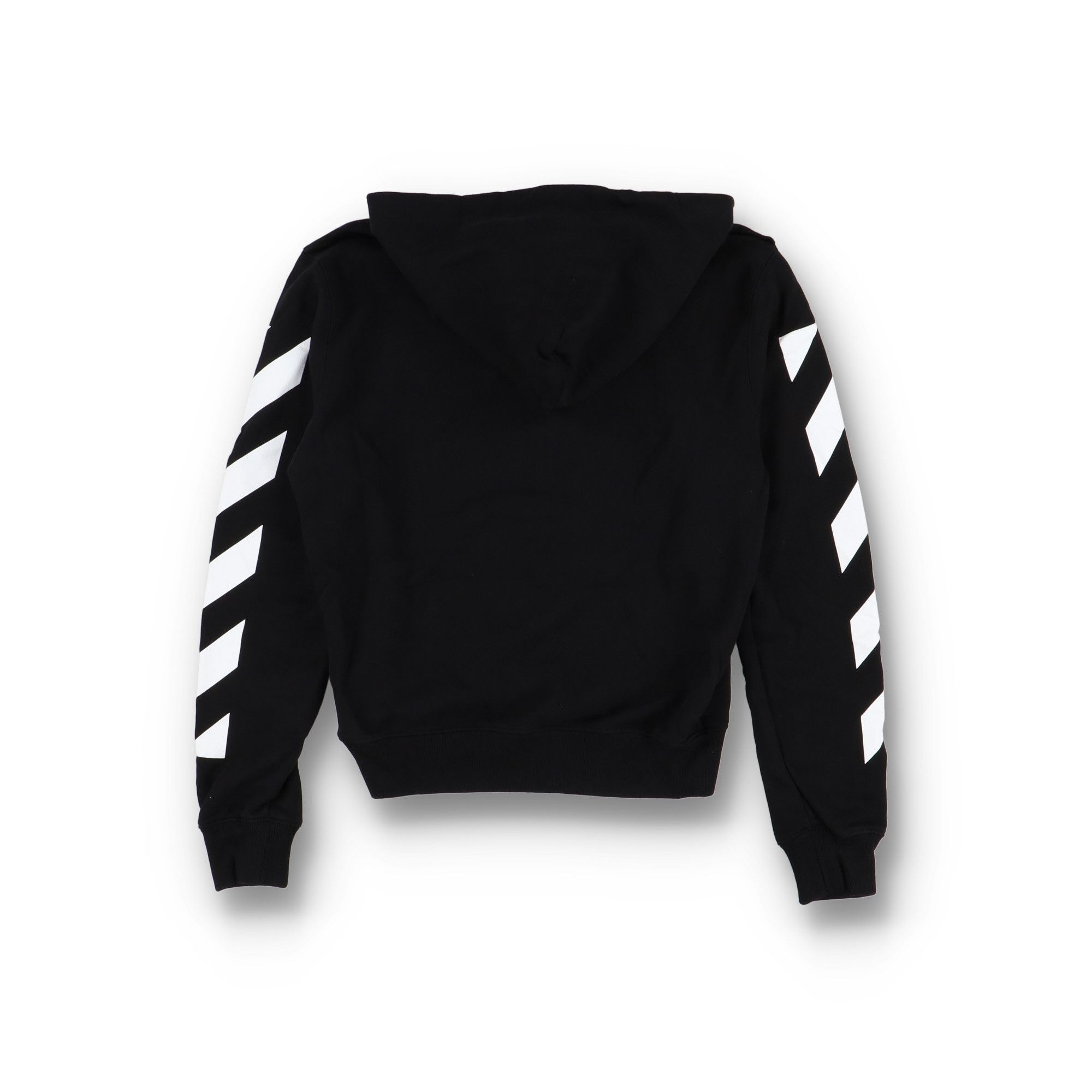 Off-White 1 of 1 Inside-Out Seam Diagonals Sleeve Hoodie Size US S / EU 44-46 / 1 - 3 Thumbnail