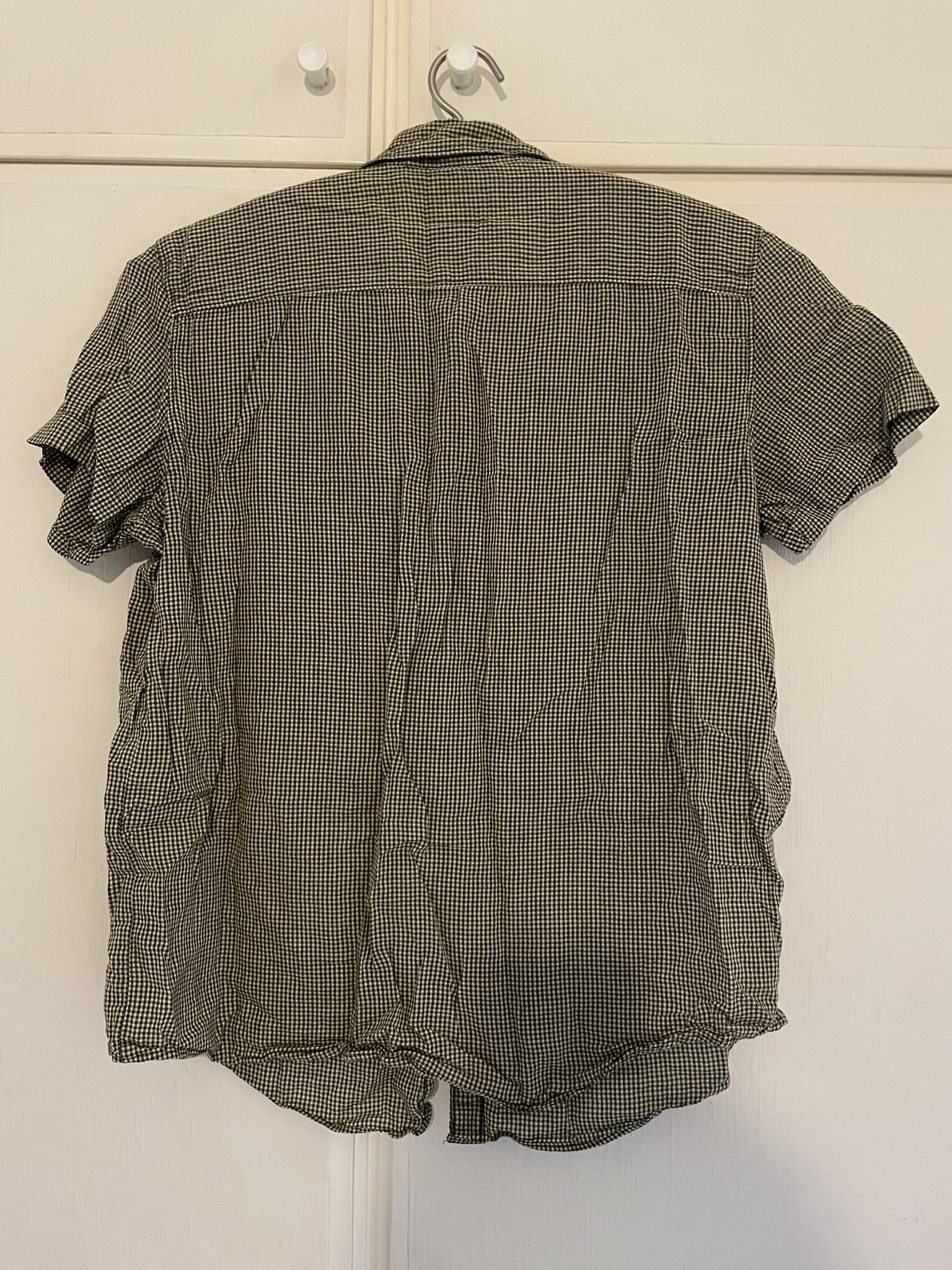 Abercrombie & Fitch Abercrombie & Fitch Short Sleeve Checkered Shirt Size S / US 4 / IT 40 - 6 Thumbnail