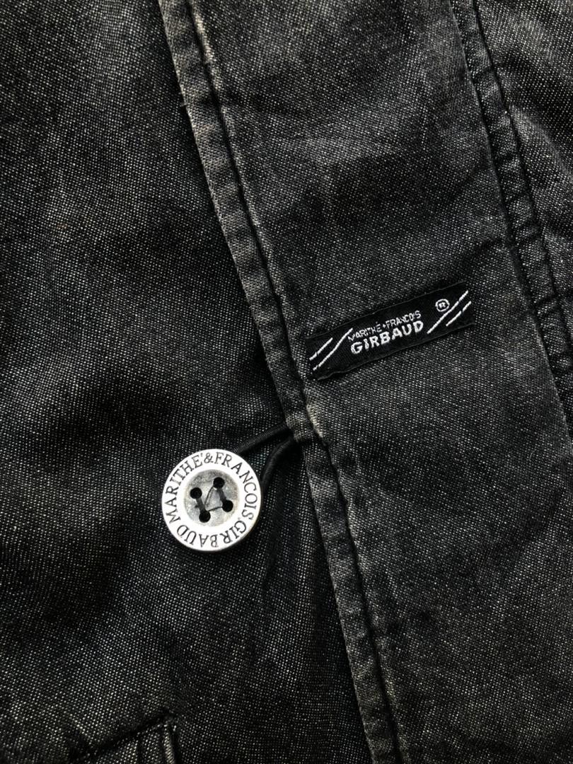 Marithe + Francois Girbaud Vintage Marithe Francois Girbaud Denim Parka Faux Fur Hood Size US L / EU 52-54 / 3 - 8 Thumbnail