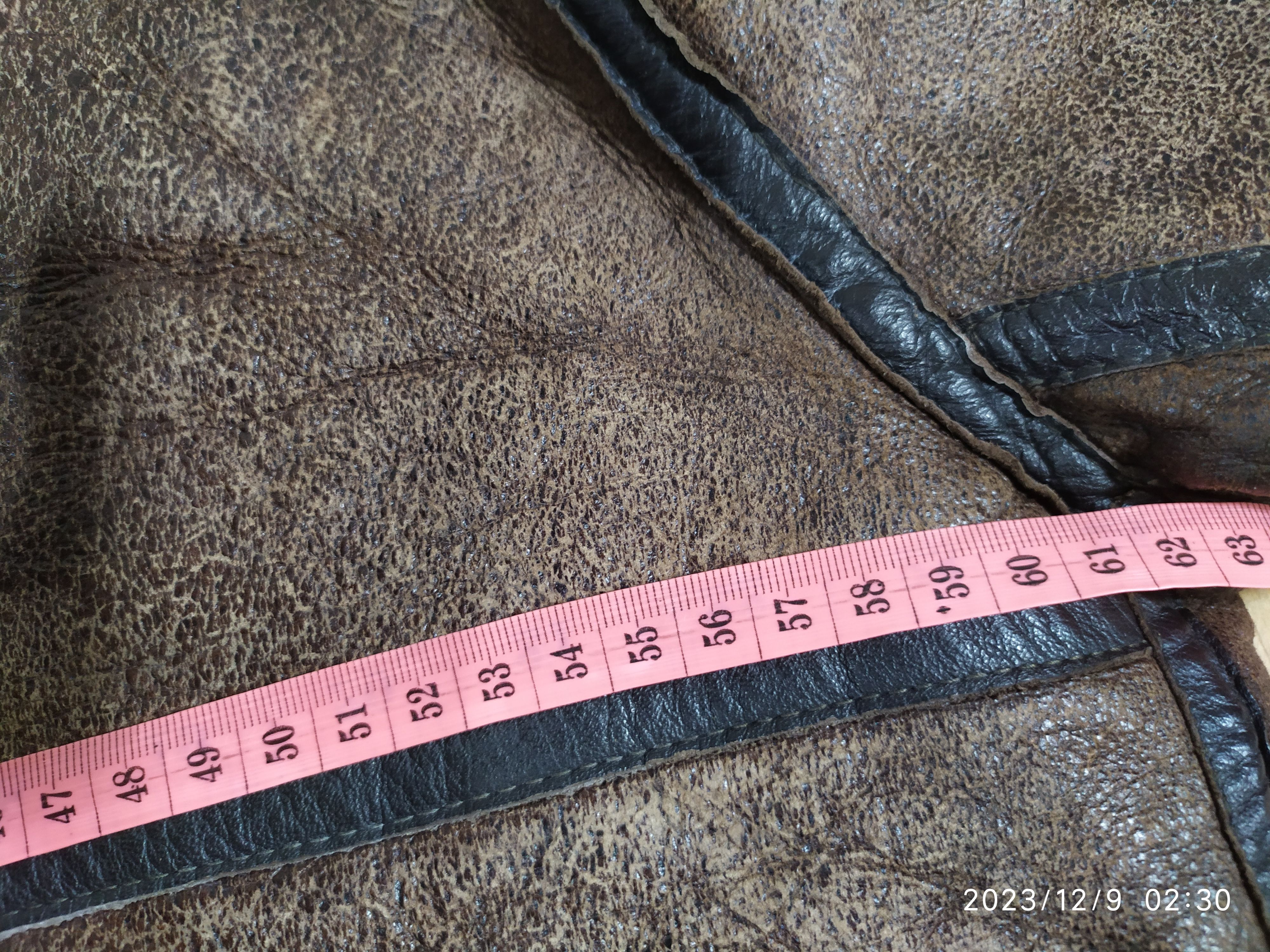 Genuine Leather MILANO CONNECTION LEATHER TYPE B3 SHEEPSKIN FLIGHT JACKET Size US L / EU 52-54 / 3 - 20 Thumbnail