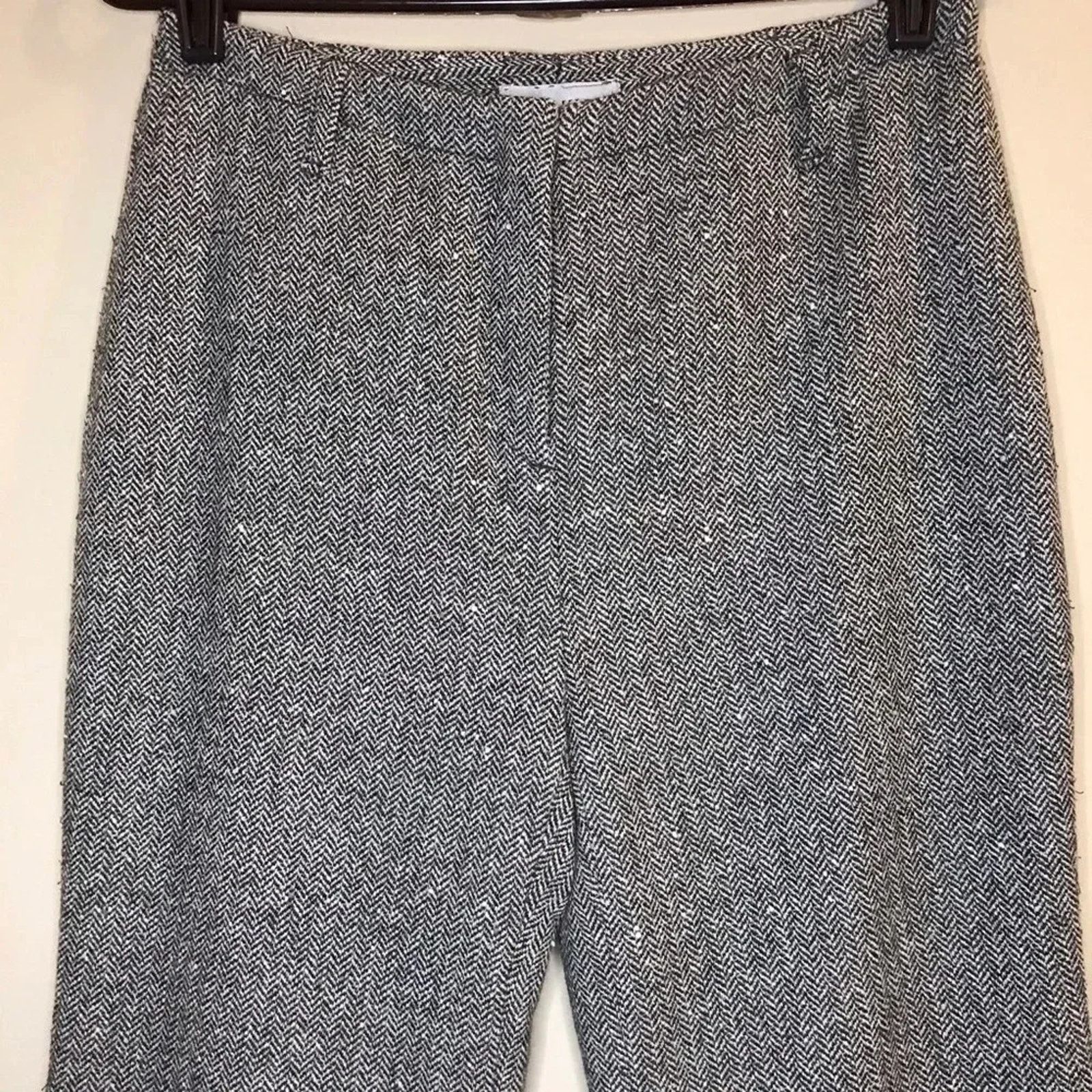Anne Klein Anne Klein Wool Blend Dress Pants Size 27" / US 4 / IT 40 - 2 Thumbnail