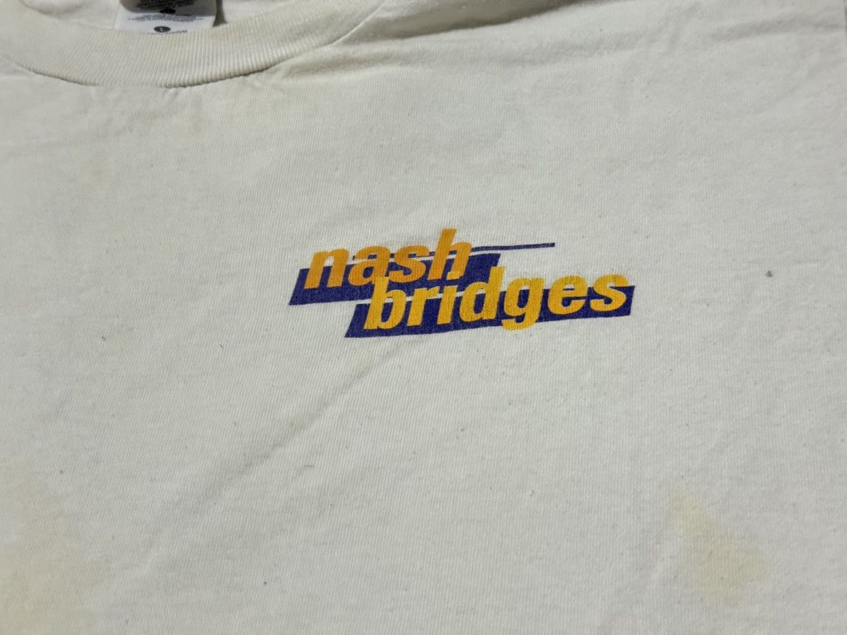Vintage Vintage 90s Nash Bridges Don Johnson T Shirt Miami Vice Size US L / EU 52-54 / 3 - 7 Thumbnail