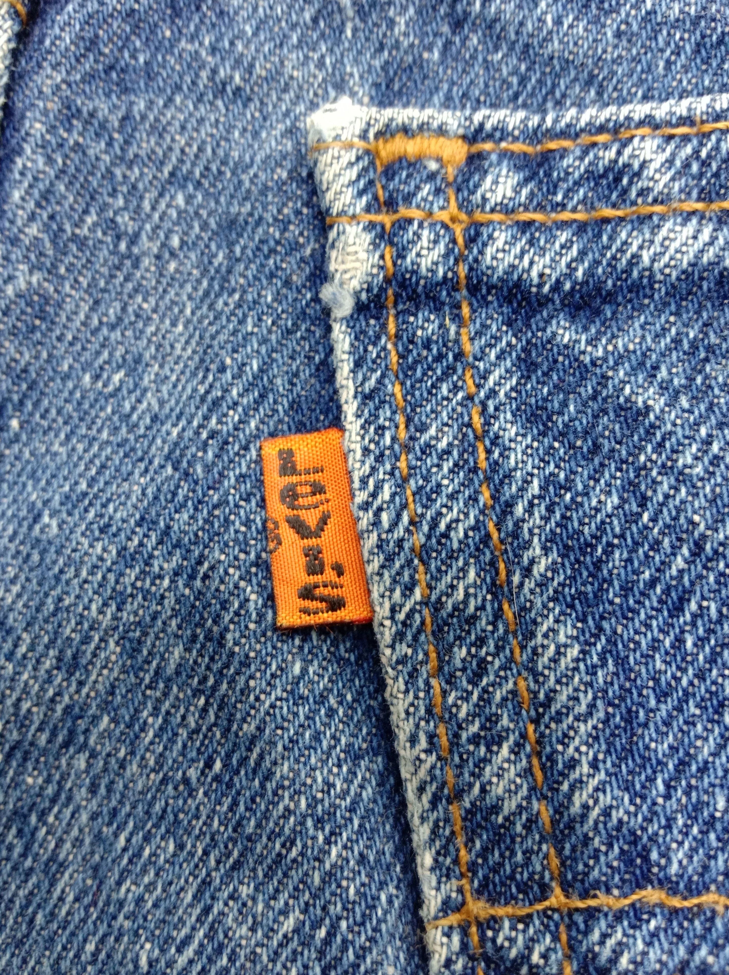 Levi's Vintage 90s Levi's 506 Orange Tab Jeans Blue Wash Denim Size 34" / US 12 / IT 48 - 11 Thumbnail