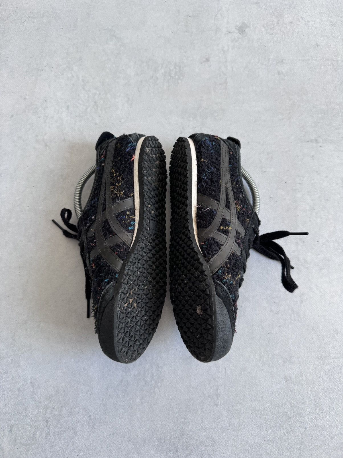 Onitsuka Tiger Vintage Onitsuka Tiger Mexico 66 Fleece Black Y2K Sneakers Size US 5 / IT 35 - 5 Thumbnail