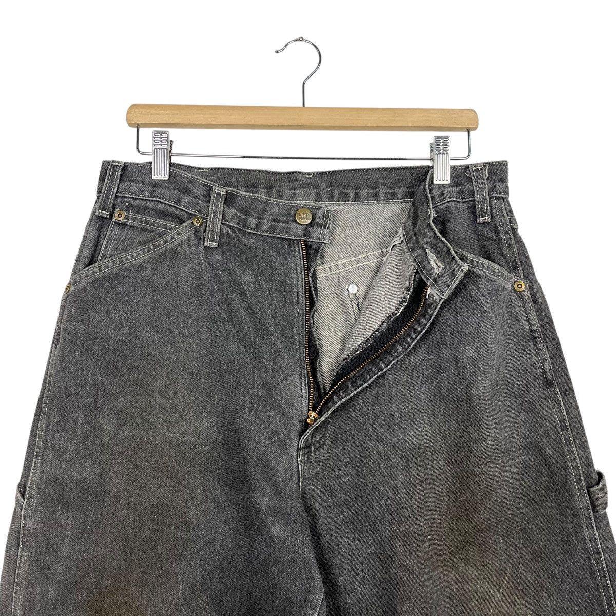 Caterpillar Vintage Caterpillar Inc Workwear Denim Jeans Size US 32 / EU 48 - 14 Thumbnail
