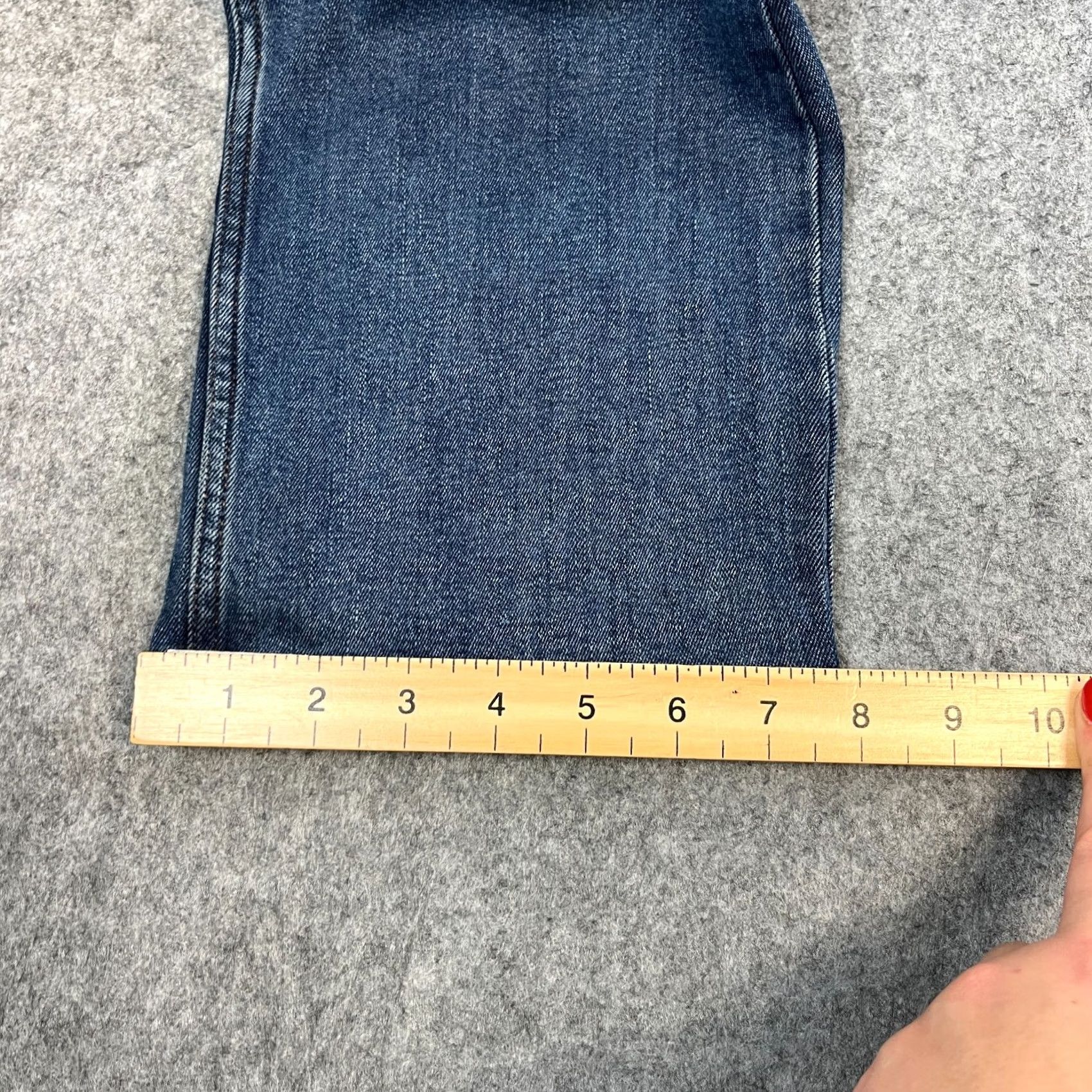 Wrangler Wrangler Jeans Regular Straight 32 30 Dark Wash Blue Arizona Stretch Ranch Mens Denim 5-Pocket Wrangler Texas Stretch Jeans Mens Size US 32 / EU 48 - 3 Thumbnail