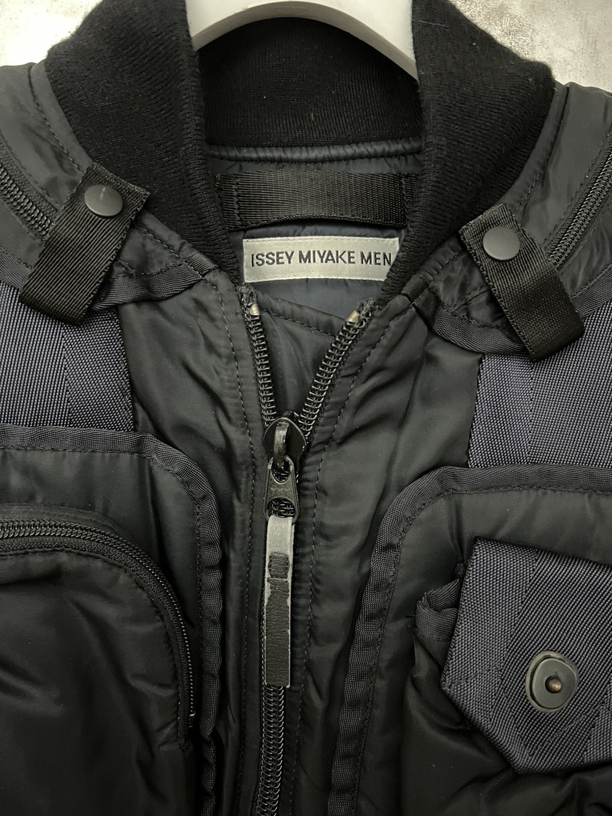 Issey Miyake Issey Miyake AW96 Parachute Cargo Bomber Jacket RARE Size US L / EU 52-54 / 3 - 2 Thumbnail