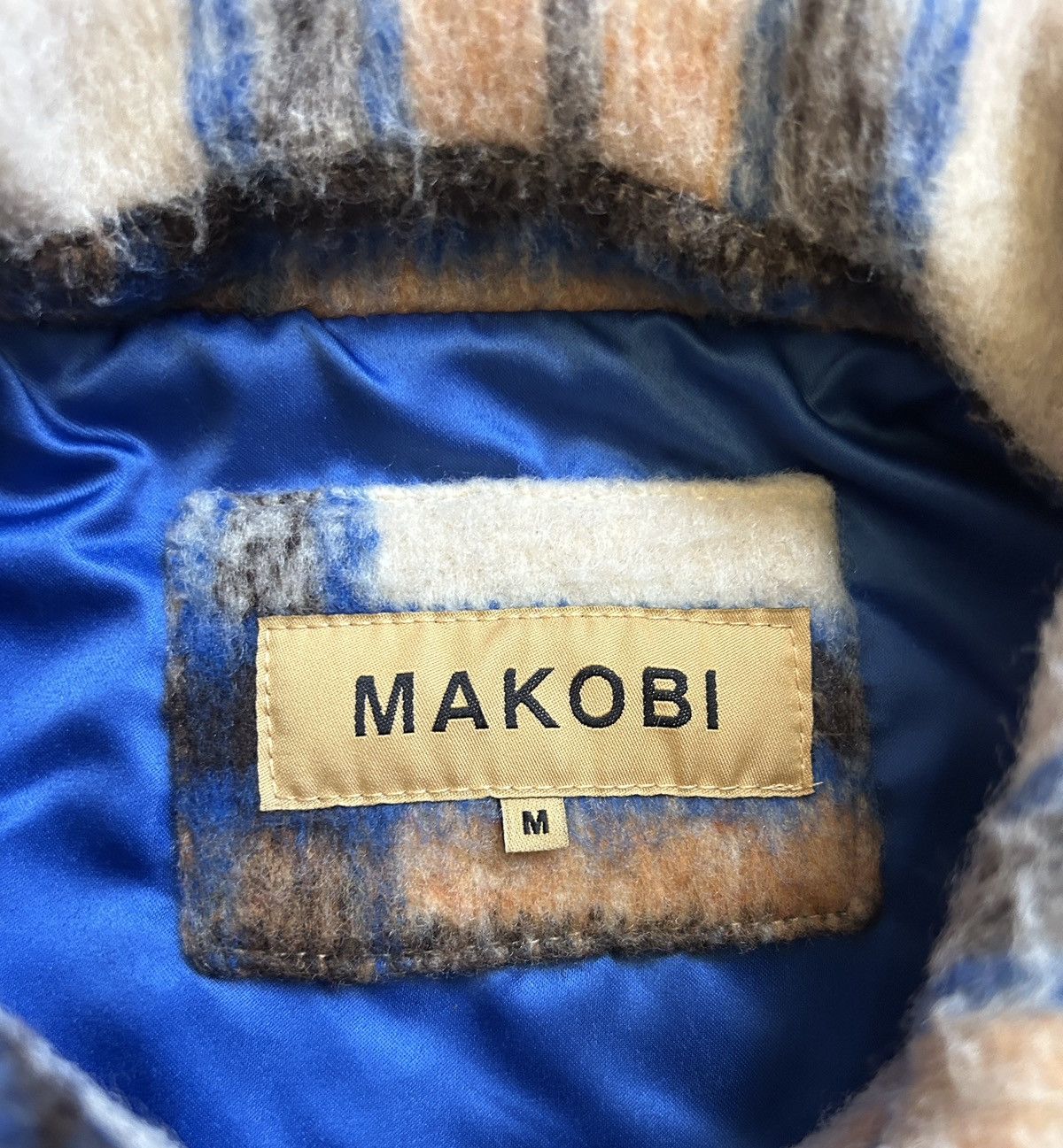 Designer Makobi Khaki Gabana Shirt Jacket Size: M Size US M / EU 48-50 / 2 - 3 Thumbnail