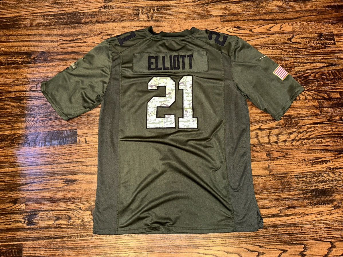 NFL × Nike Dallas Cowboys Salute To Service Camo Nike NFL Jersey XL Size US XL / EU 56 / 4 - 2 Thumbnail