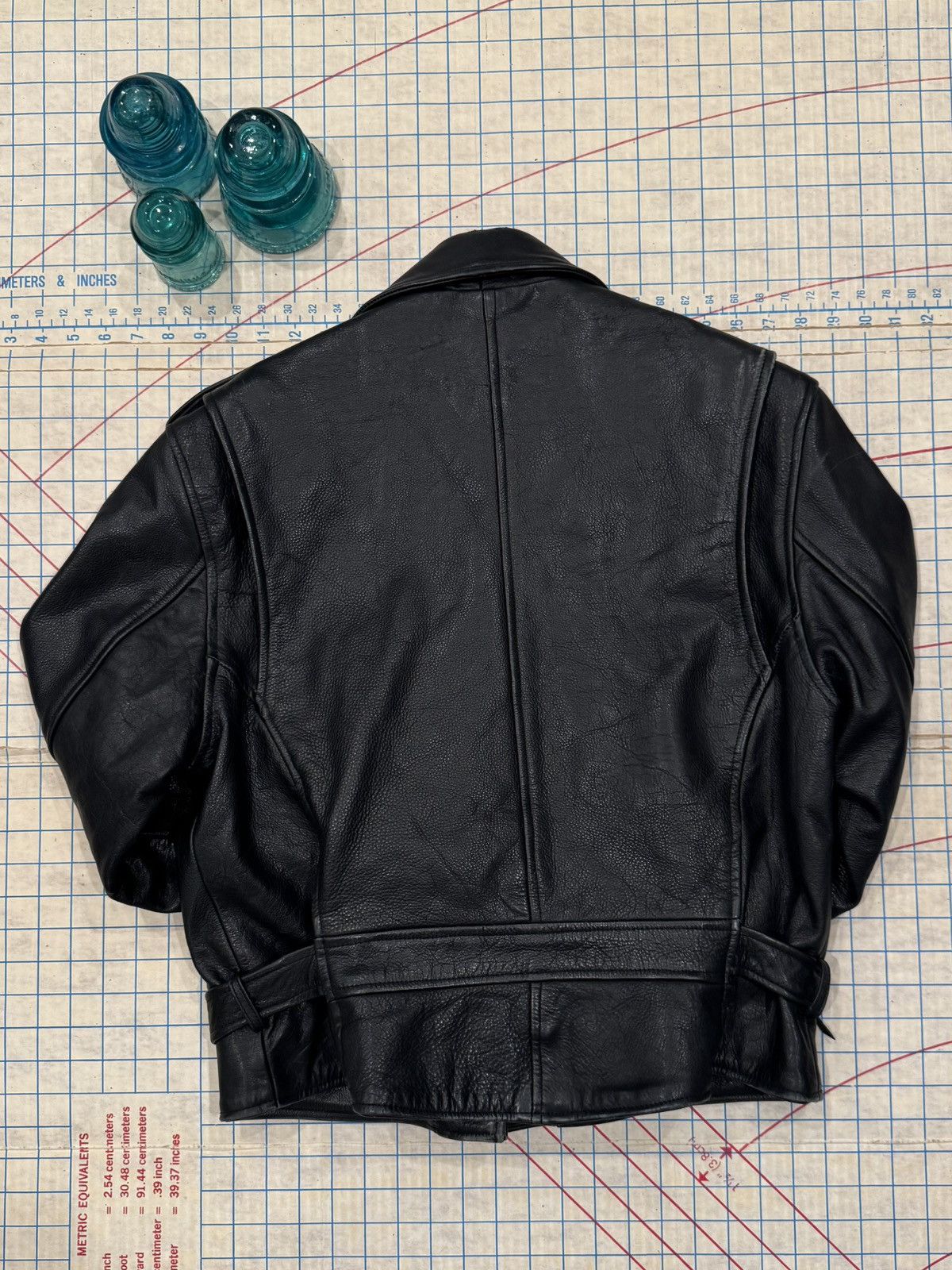 Wilsons Leather Wilson’s Leather Open Road Black Leather Motorcycle Jacket Size US M / EU 48-50 / 2 - 10 Thumbnail
