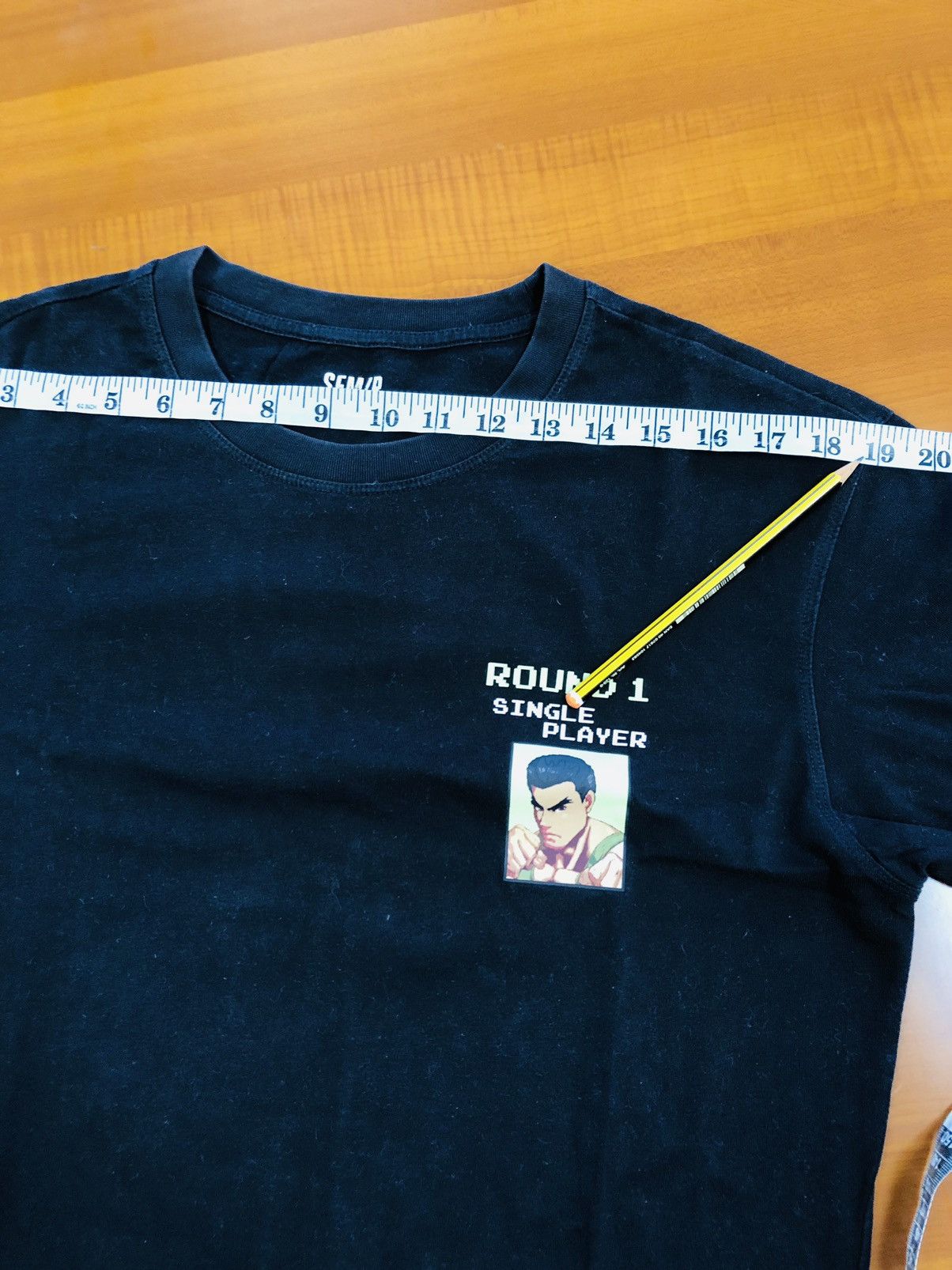 Japanese Brand 🎮 SEM/R Retro Fighter Tee – Size L 🎮 Size US M / EU 48-50 / 2 - 16 Thumbnail