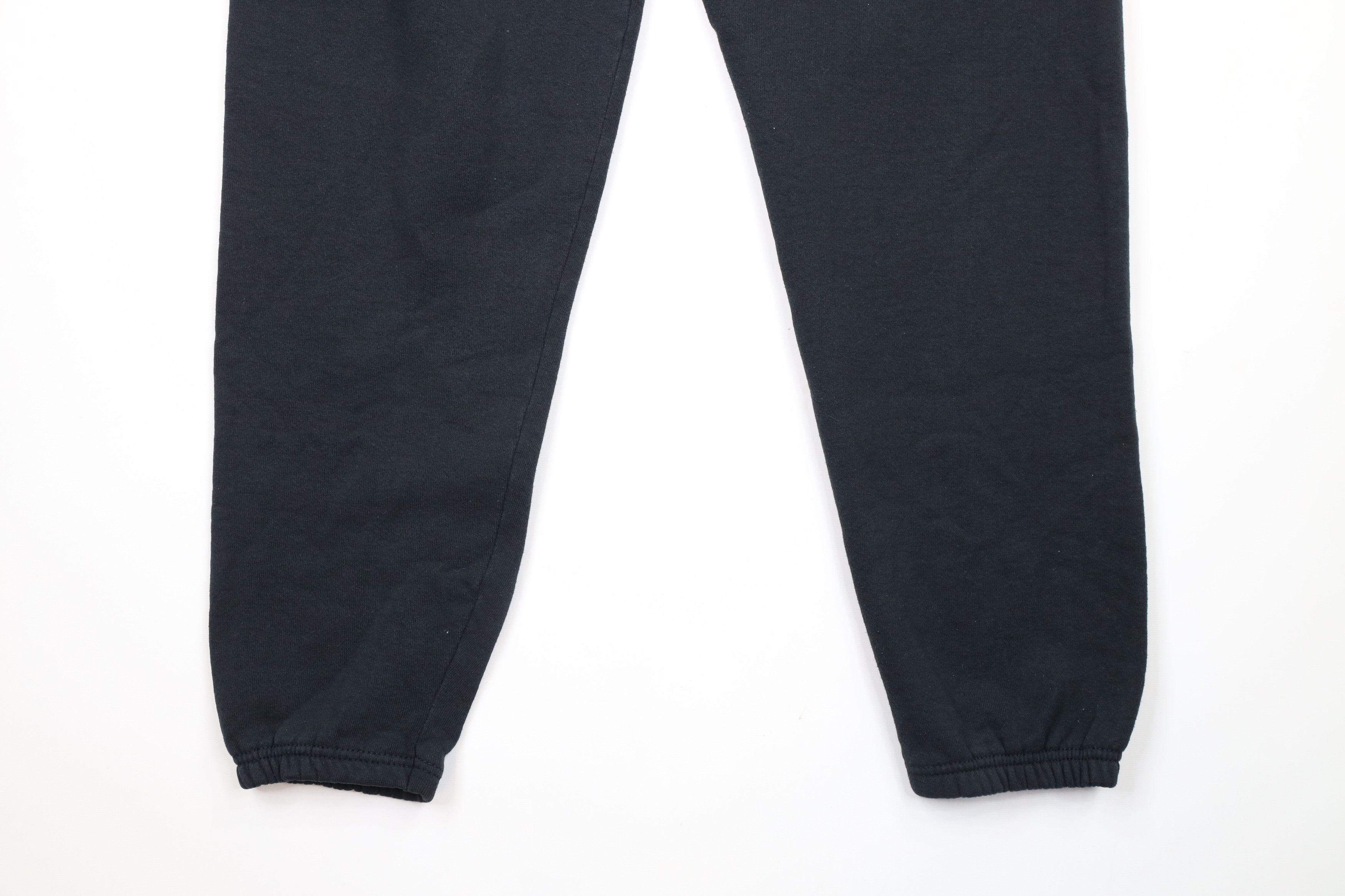 Vintage Vintage 90s Streetwear Cuffed Sweatpants Joggers Pants Black Size US 38 / EU 54 - 10 Thumbnail