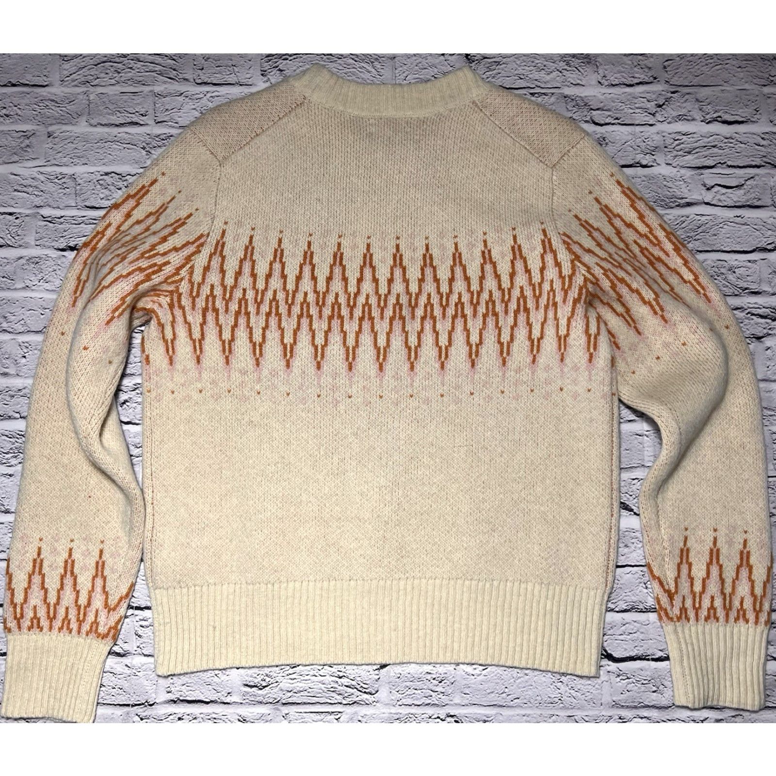 Patagonia Patagonia Women's Sweater Crewneck Wool Blend Knit Beige Regular S Pullover, 51025, EUC, Fall Winter Long Sleeve Size S / US 4 / IT 40 - 6 Thumbnail