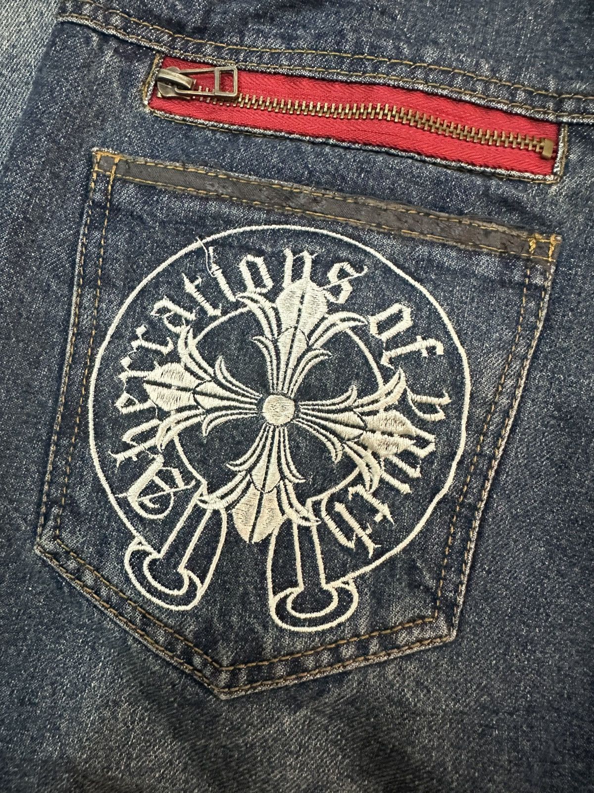 Other ABERRATIONS OF YOUTH Cross Denim Size US 34 / EU 50 - 13 Thumbnail