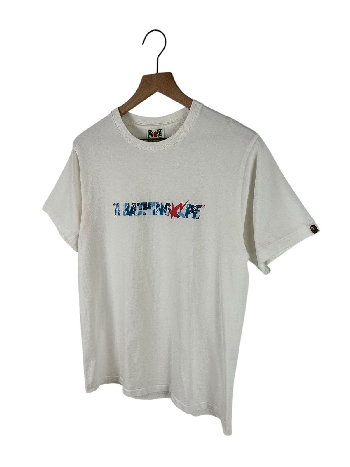 Bape Bape Camo Logo Print T-Shirt Size US M / EU 48-50 / 2 - 2 Thumbnail