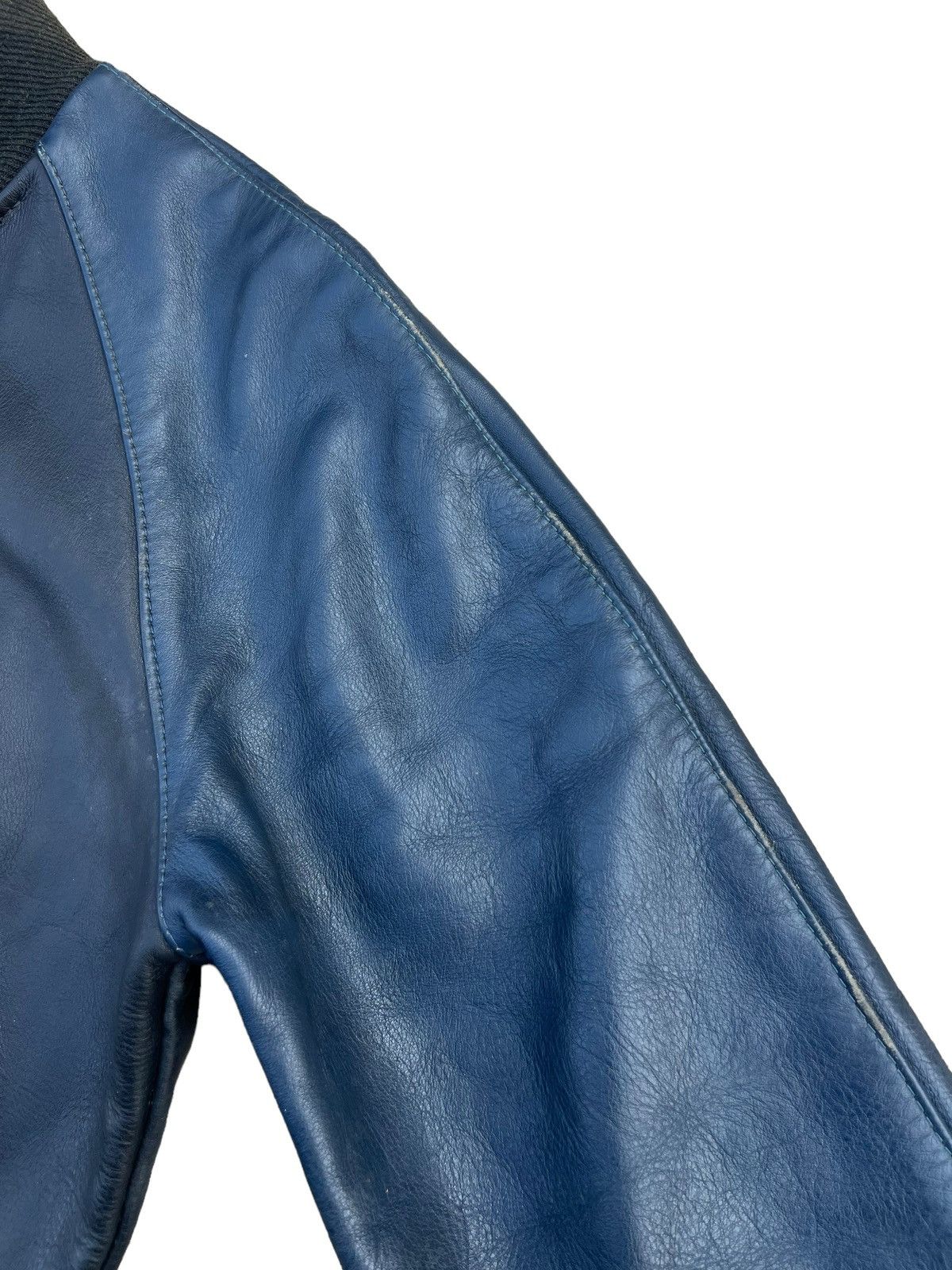 Vanson Leathers Vintage Vanson Leathers Distress Patina Leather Jacket Size US S / EU 44-46 / 1 - 7 Thumbnail