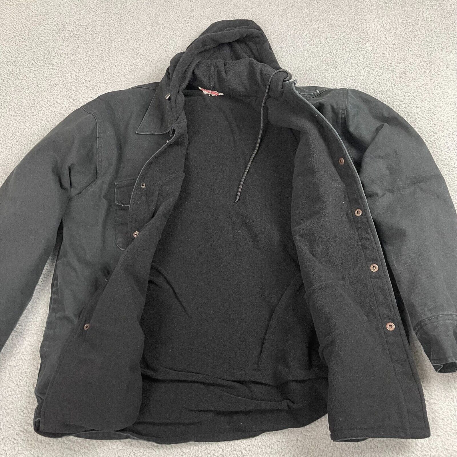 Other Vintage Tough Duck Canada Blanket Lined Canvas Hoodie Jacket Size US XL / EU 56 / 4 - 2 Thumbnail