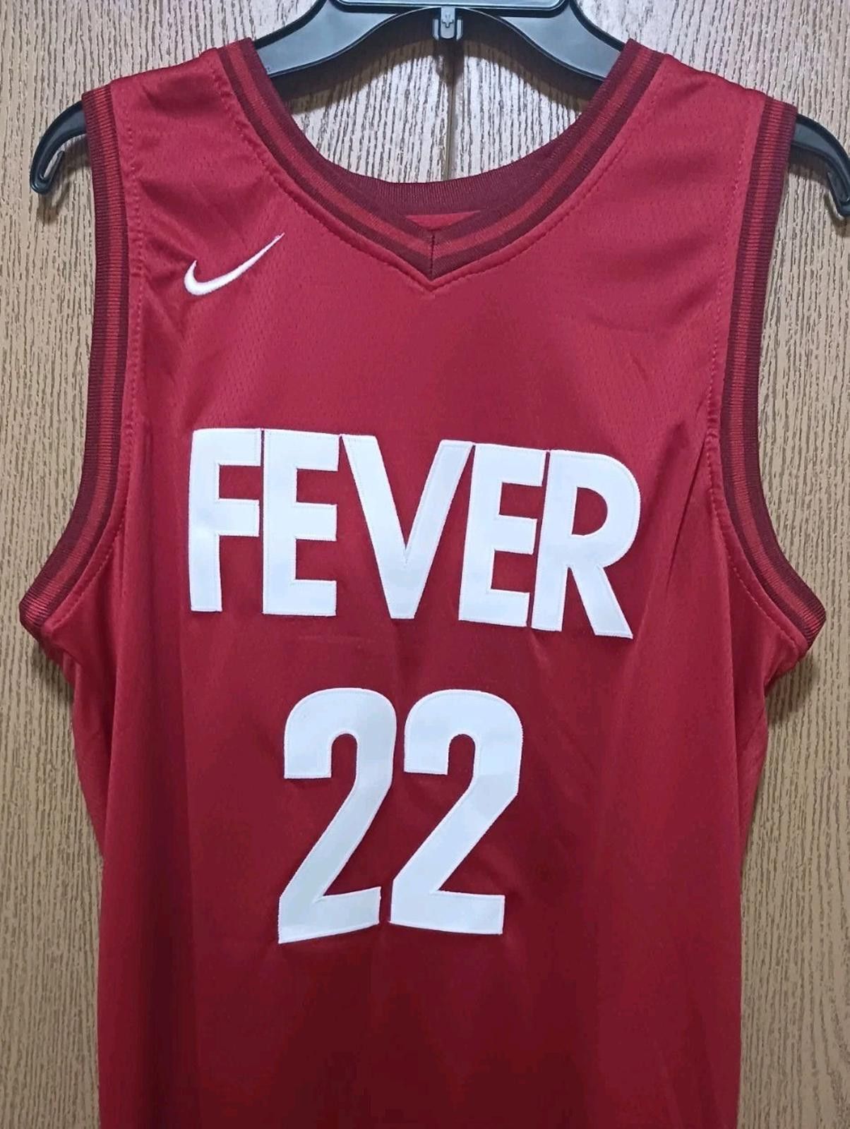 Nike Caitlin Clark (Nike)-(Fever)-(Jersey)-(Red)-(Size-48)-$65 Size US M / EU 48-50 / 2 - 1 Thumbnail