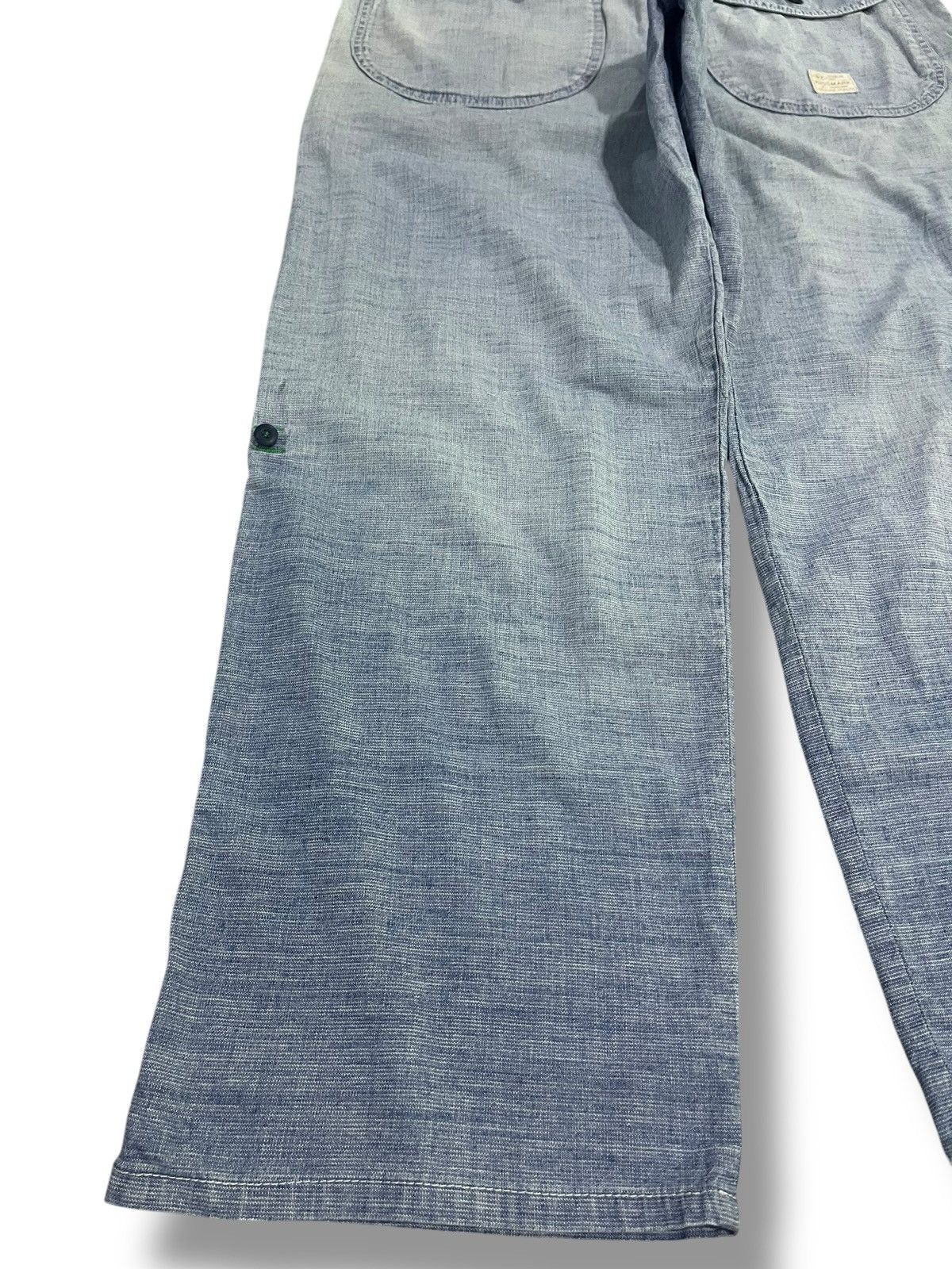 If Six Was Nine × Japanese Brand × Le Grande Bleu (L.G.B.) JAPANESE BRAND KISSMARK WASHED BLUE PANT Size US 32 / EU 48 - 10 Thumbnail