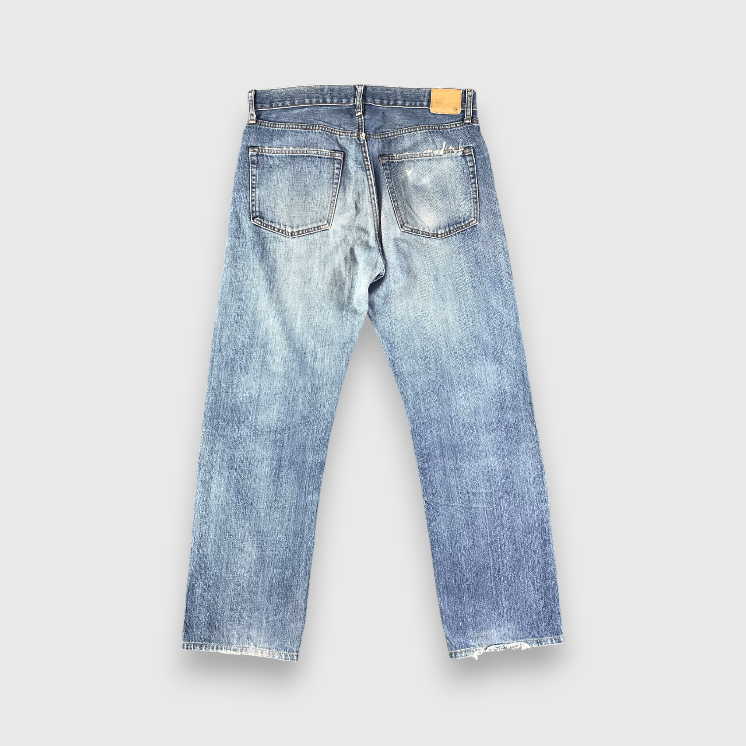 Uniqlo Blue Wash Uniqlo Selvedge Jeans-J2989 Size US 34 / EU 50 - 2 Thumbnail