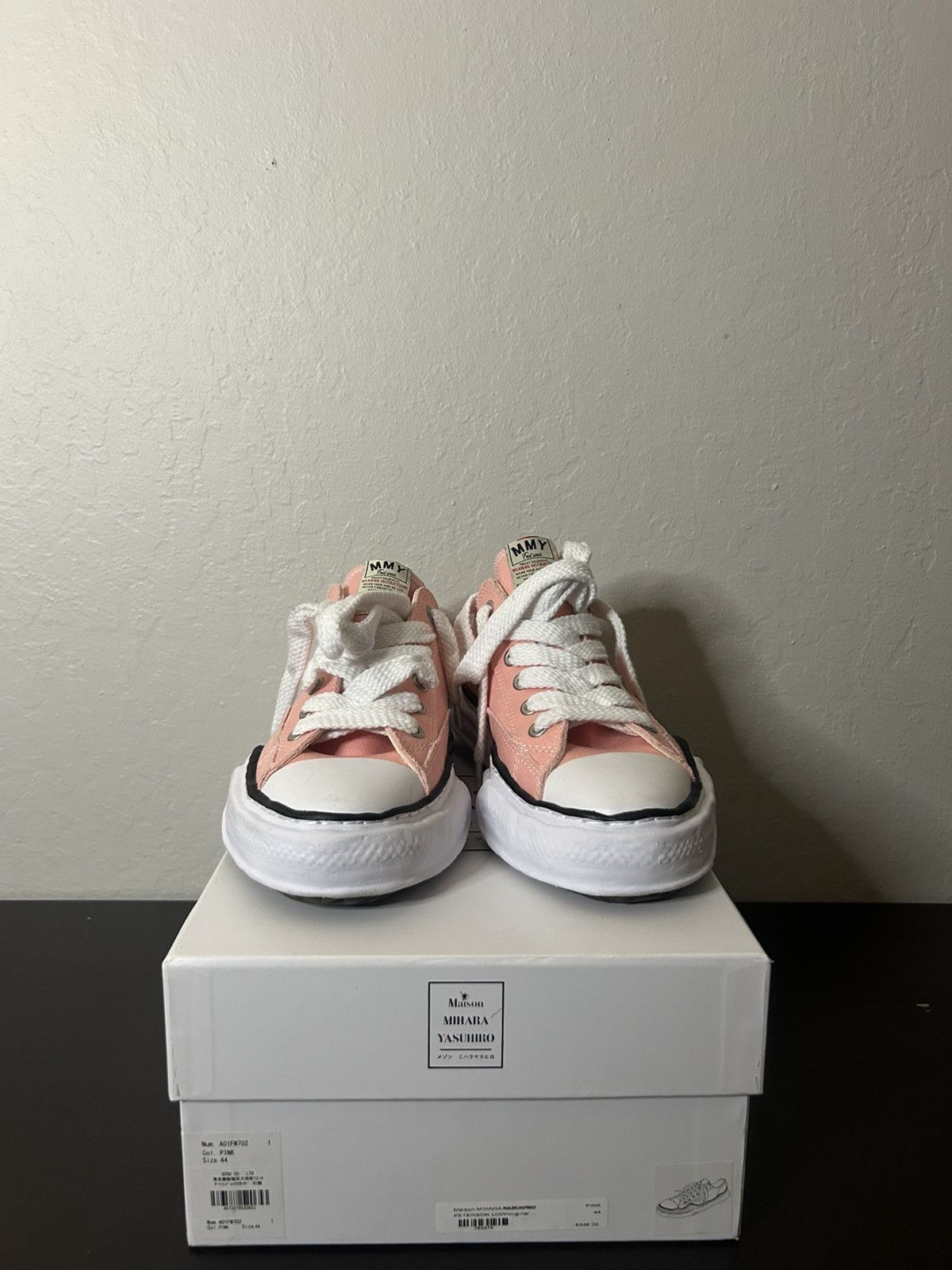 Maison MIHARA YASUHIRO Maison Mihara Pink Peterson OG Low top Sneaker Size US 11 / EU 44 - 2 Thumbnail