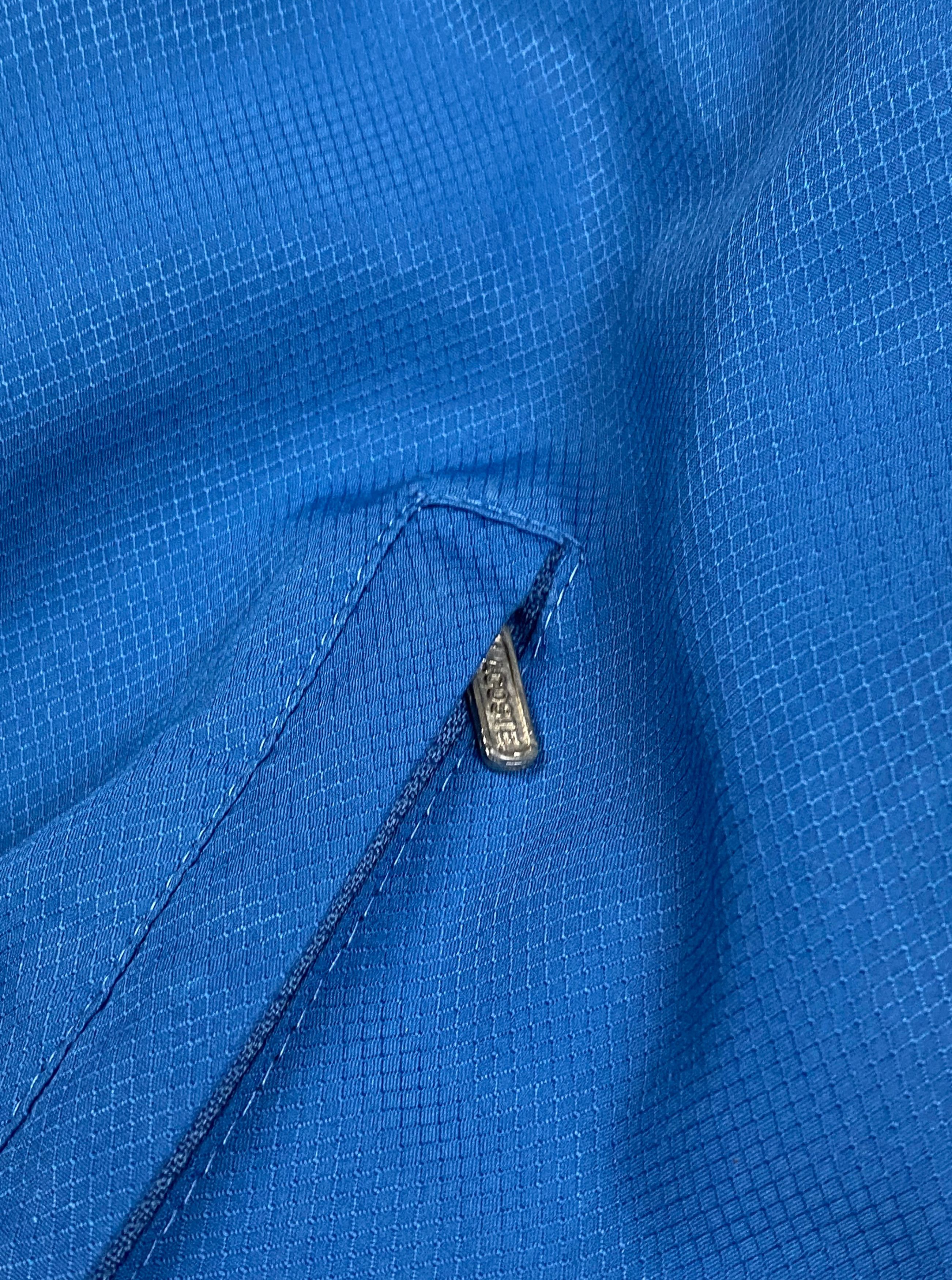 Lacoste Vintage LACOSTE White Blue Track Zip Metal Logo M751 Size US XL / EU 56 / 4 - 5 Thumbnail