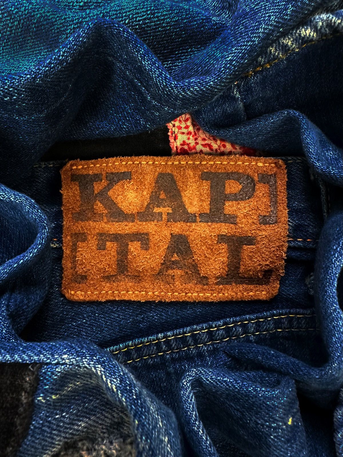 Kapital Kapital Kountry Psychedelic Oakabilly Patchwork Flared Denim Size US 30 / EU 46 - 3 Thumbnail