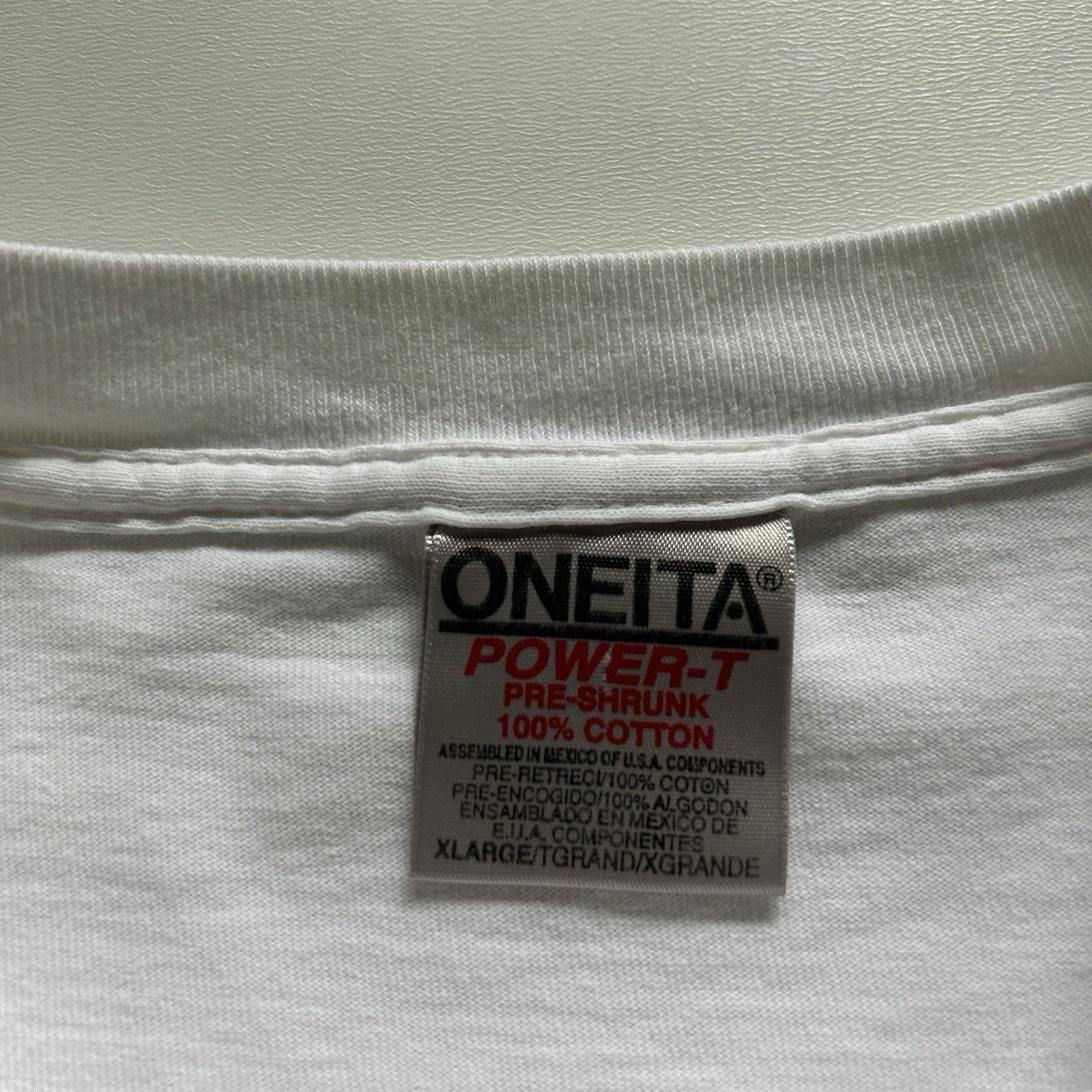 Vintage Vintage 90s Oneita T Shirt XL Whatever Funny Graphic Rare Size US XL / EU 56 / 4 - 4 Thumbnail