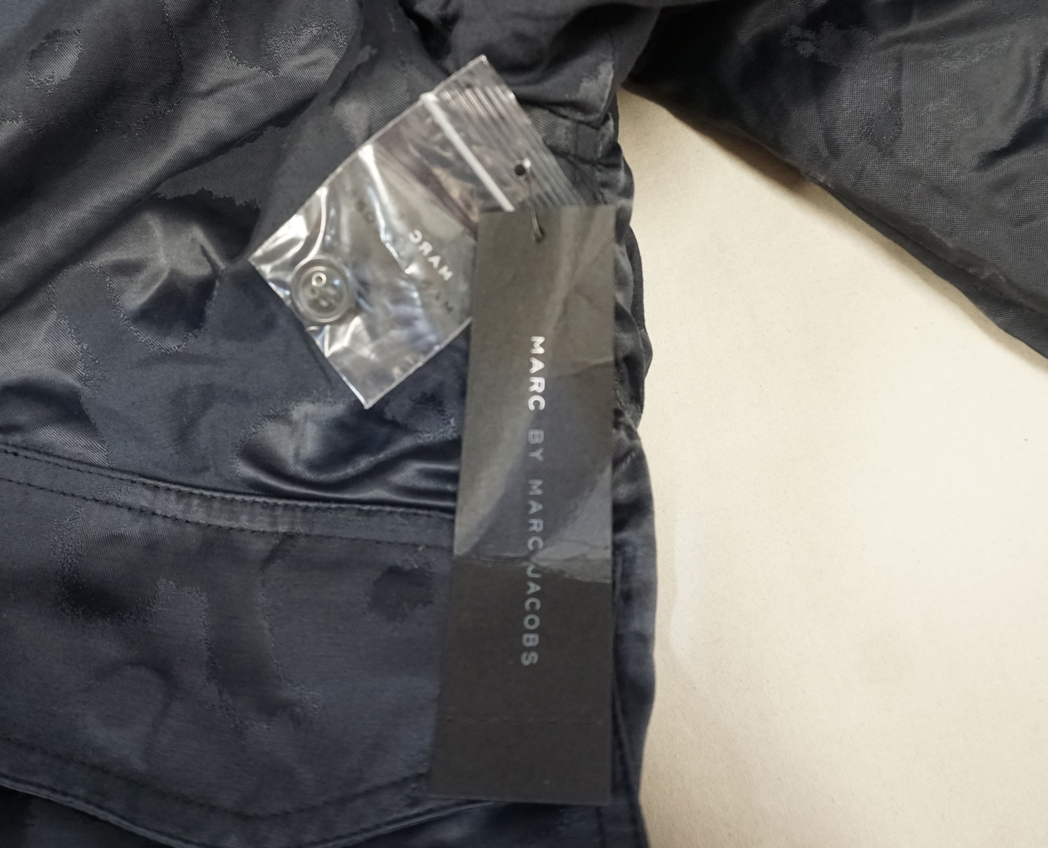 Marc Jacobs 00's Marc by Marc Jacobs Navy Camouflage Bomber Jacket Size US S / EU 44-46 / 1 - 7 Thumbnail