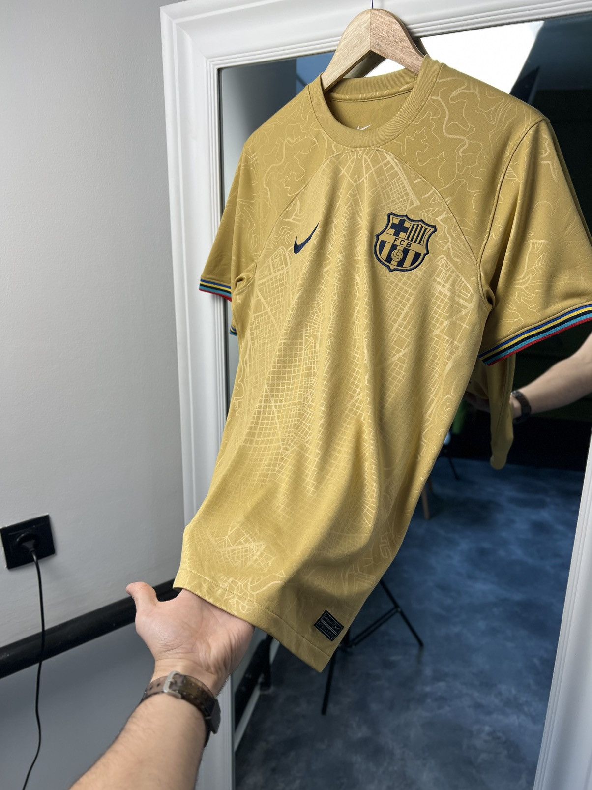 Nike Nike Barcelona Away Jersey 22/23 S Nöggu Jr #28 Size US S / EU 44-46 / 1 - 17 Thumbnail