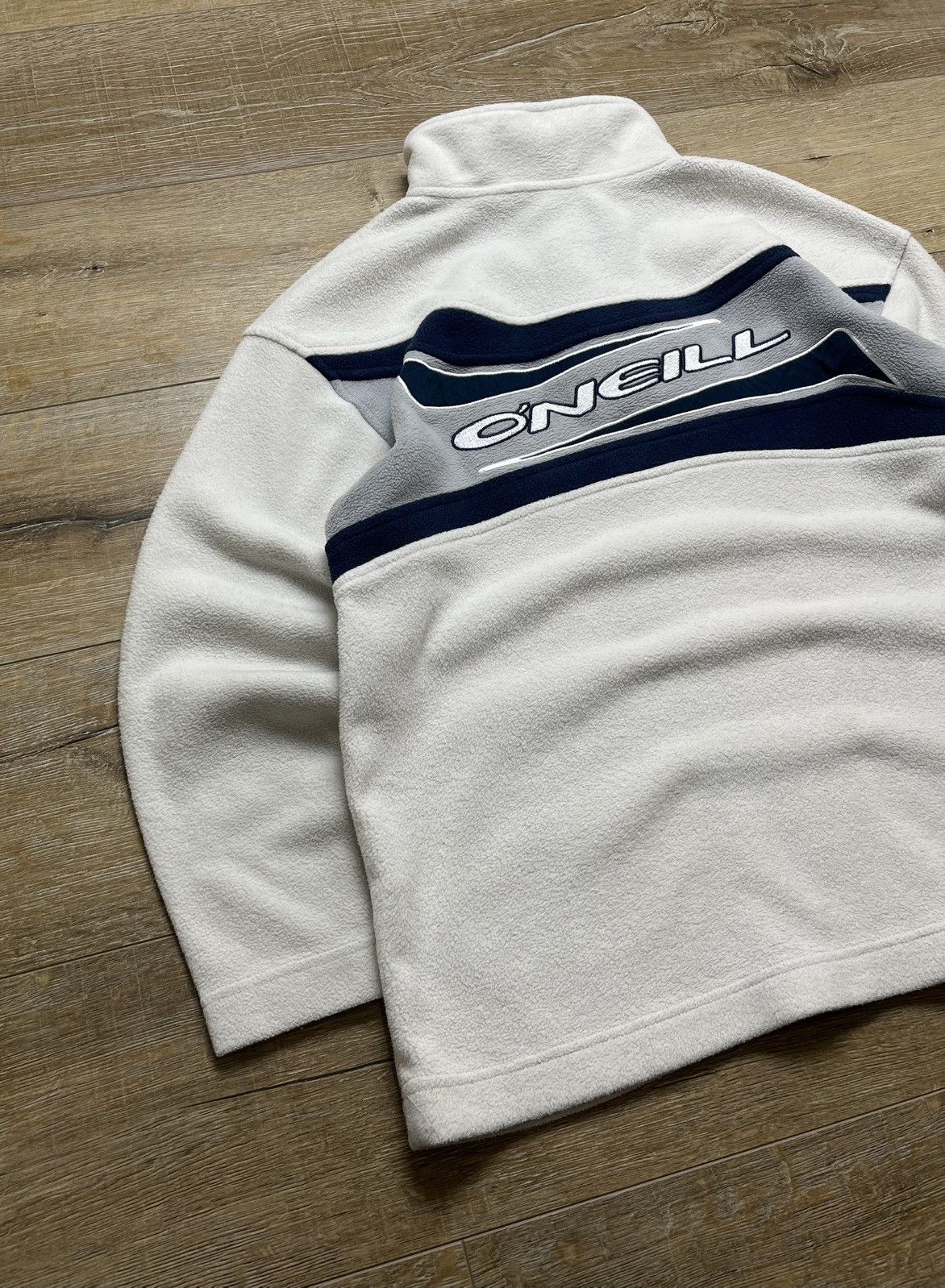 O'Neill Vintage O’Neill 1/4 Big Logo Fleece Pullover 00s Size US M / EU 48-50 / 2 - 3 Thumbnail