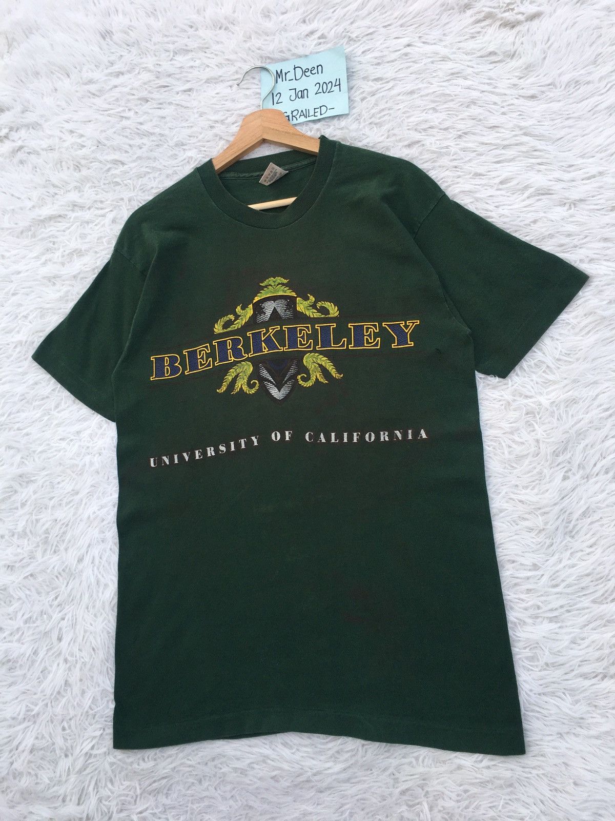 Vintage Rare Vintage Berkeley University of California Tshirt Size US M / EU 48-50 / 2 - 3 Thumbnail
