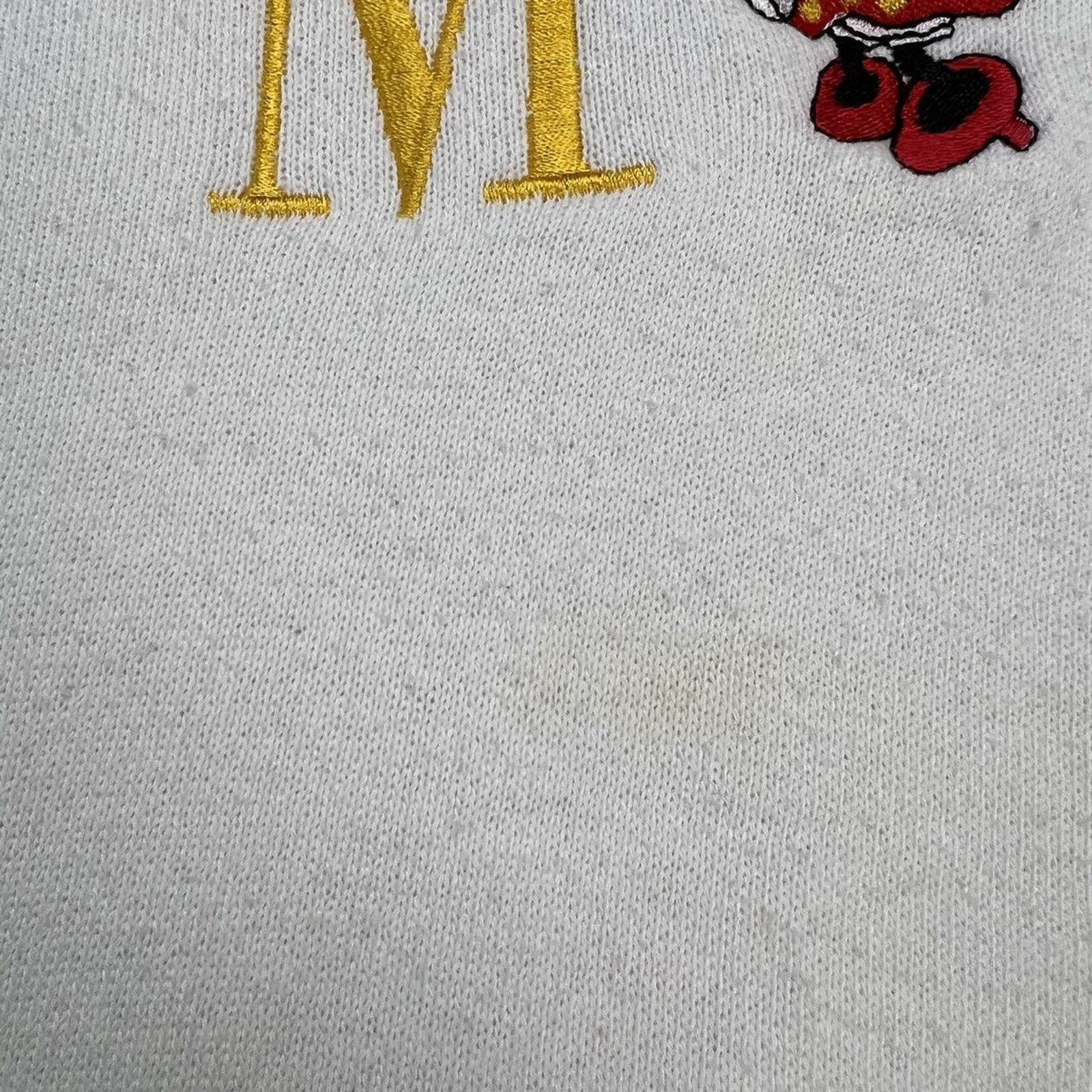 Disney × Mickey Mouse × Vintage Vintage 90s Minnie Mouse Sweatshirt Walt Disney Pullover Size US L / EU 52-54 / 3 - 3 Thumbnail