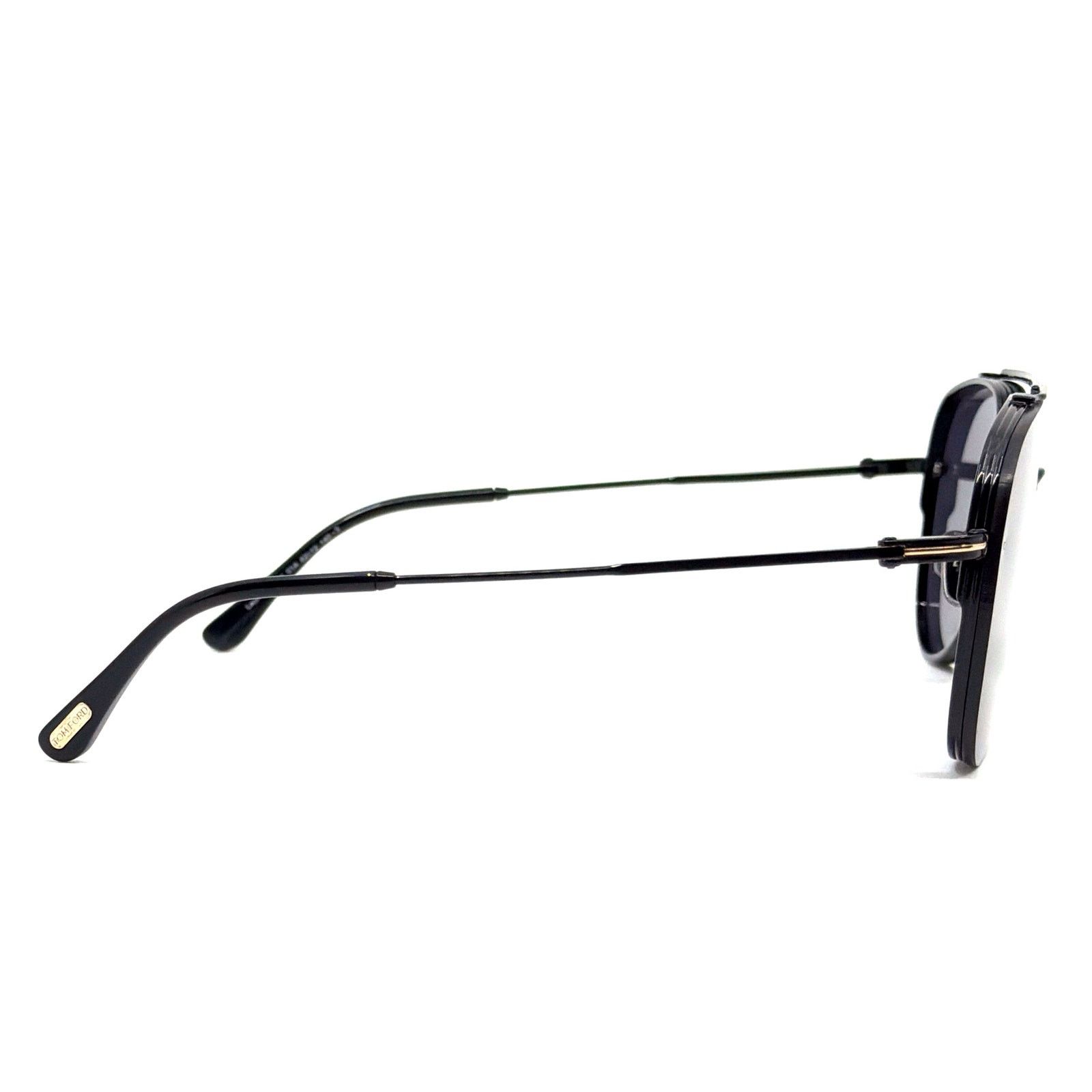 Tom Ford New, TOM FORD Leon Sunglasses TF1071 01A Authentic Size ONE SIZE - 10 Thumbnail