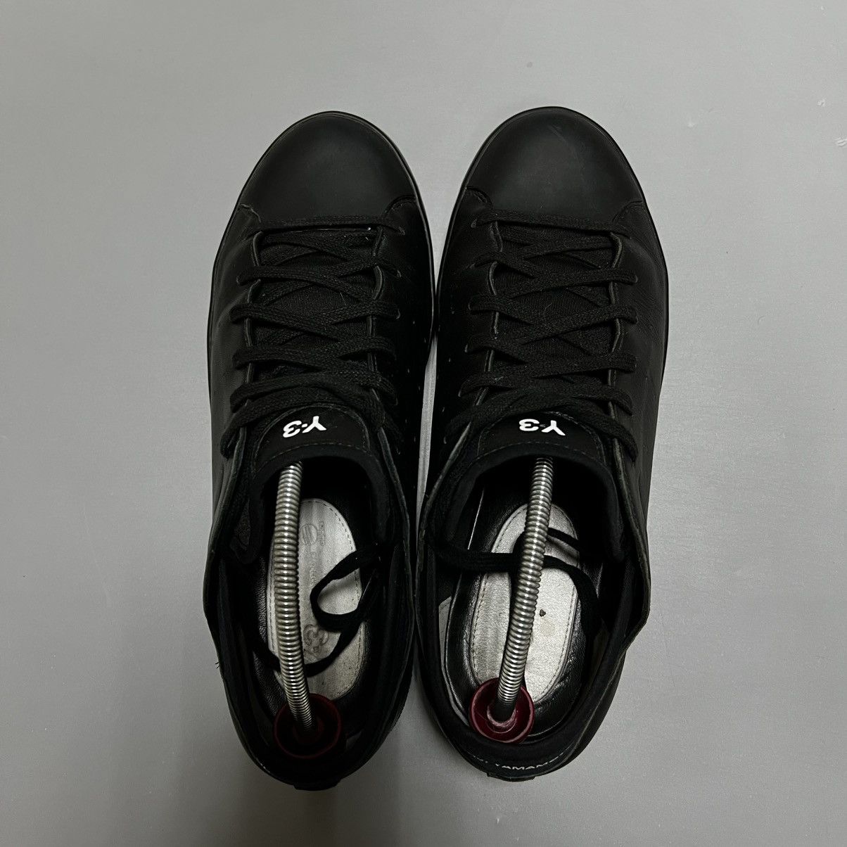 Adidas × Vintage × Yohji Yamamoto Adidas Y-3 Yohji Yamamoto Stan Smith 2015 black sneakers Size US 7 / EU 40 - 4 Thumbnail