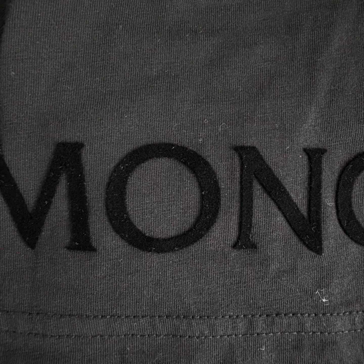 Moncler Moncler black layered printed letter long sleeve L Size US L / EU 52-54 / 3 - 6 Thumbnail