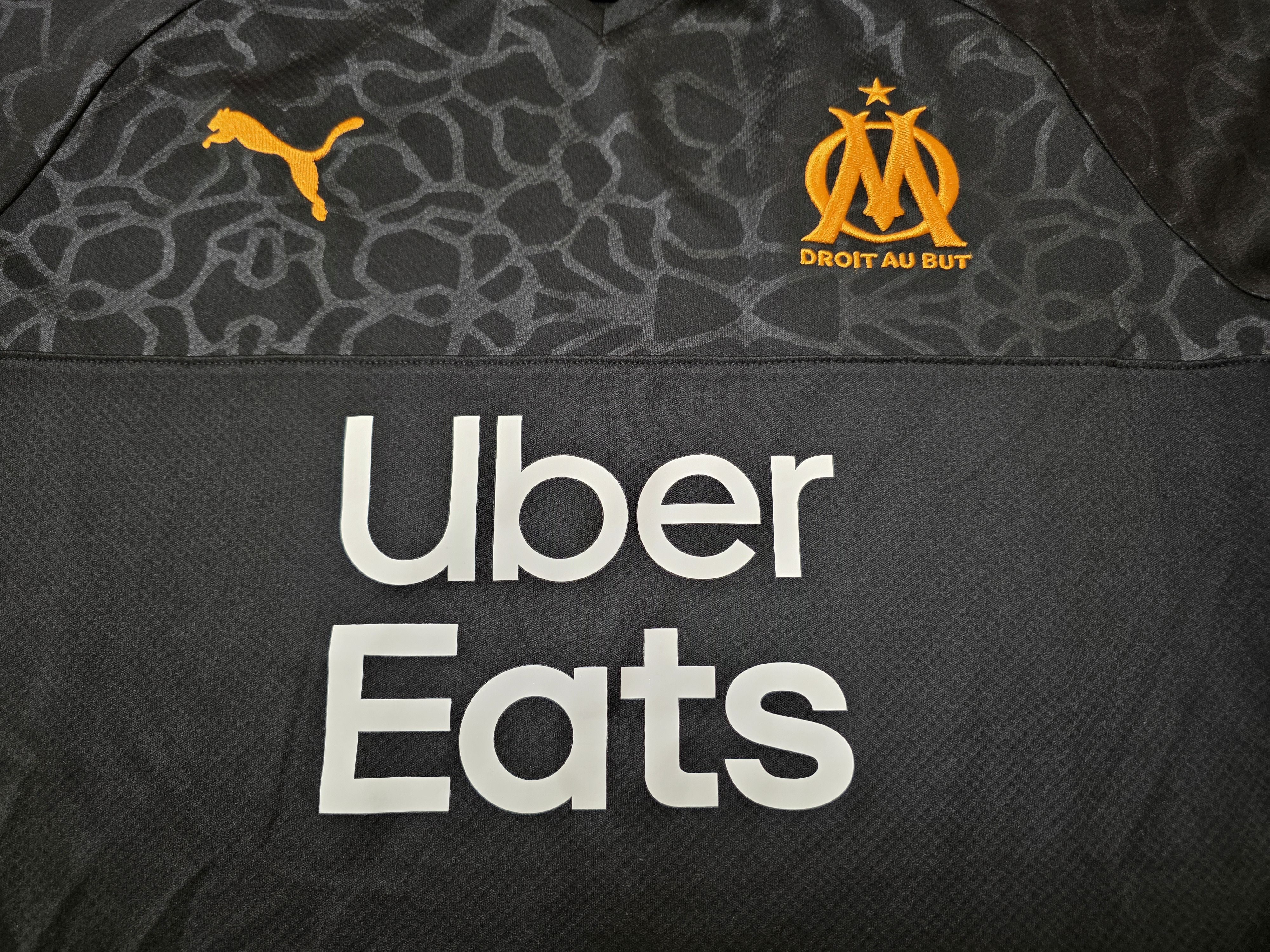 Puma OLYMPIQUE MARSEILLE 2019 2020 THIRD FOOTBALL SOCCER JERSEY Size US M / EU 48-50 / 2 - 3 Thumbnail
