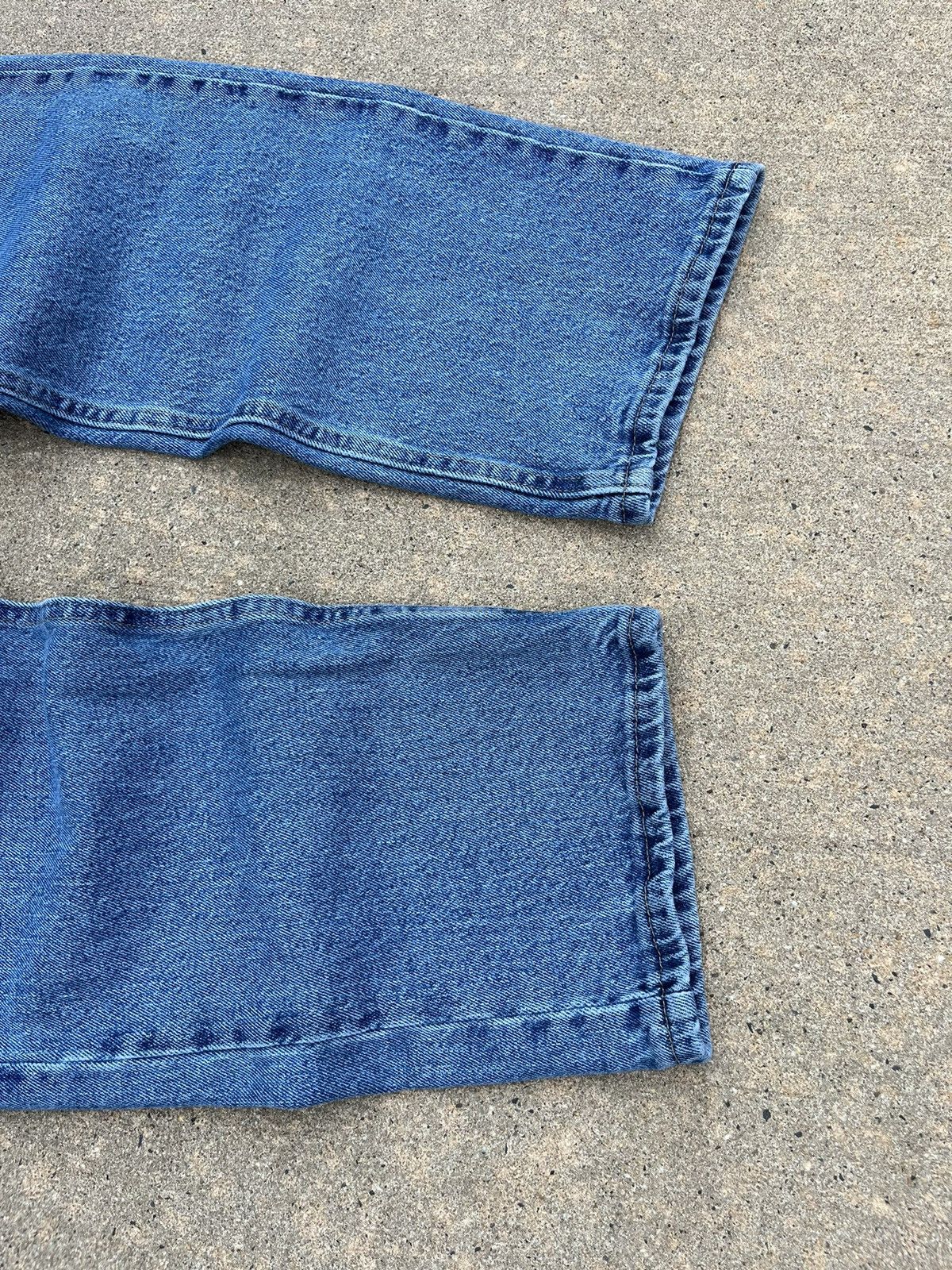 JNCO × Vintage × Wrangler Crazy Vintage Y2K Wrangler Baggy Jeans Size US 38 / EU 54 - 2 Thumbnail